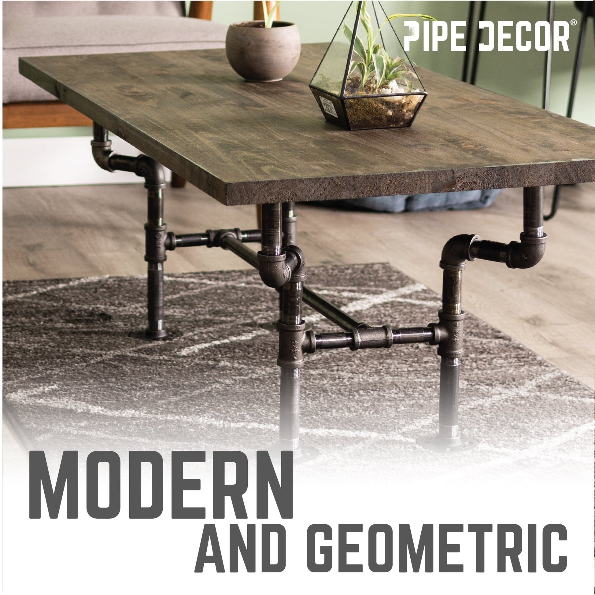 Streetlights Coffee Table By PIPE DECOR