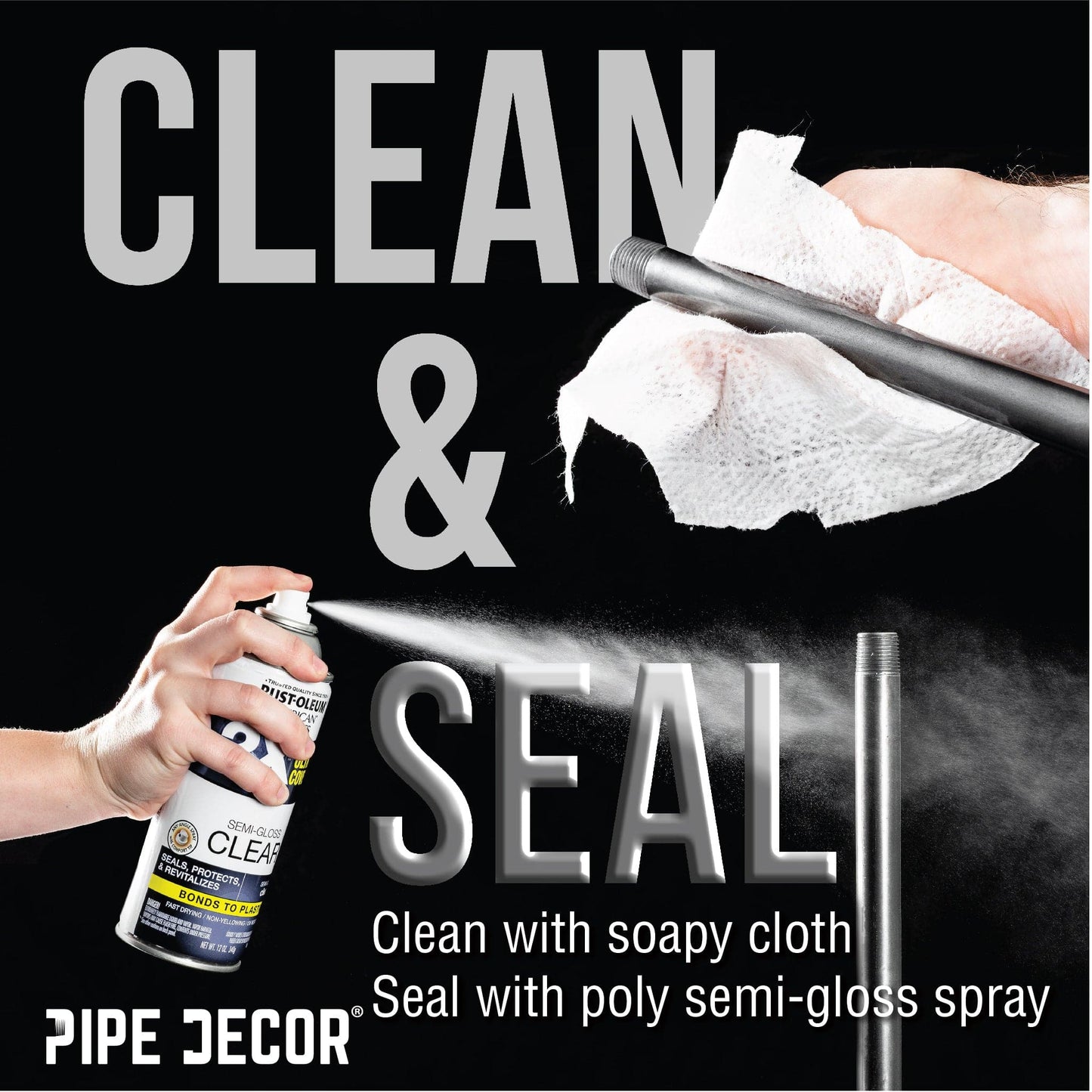 Streetlights Coffee Table By PIPE DECOR