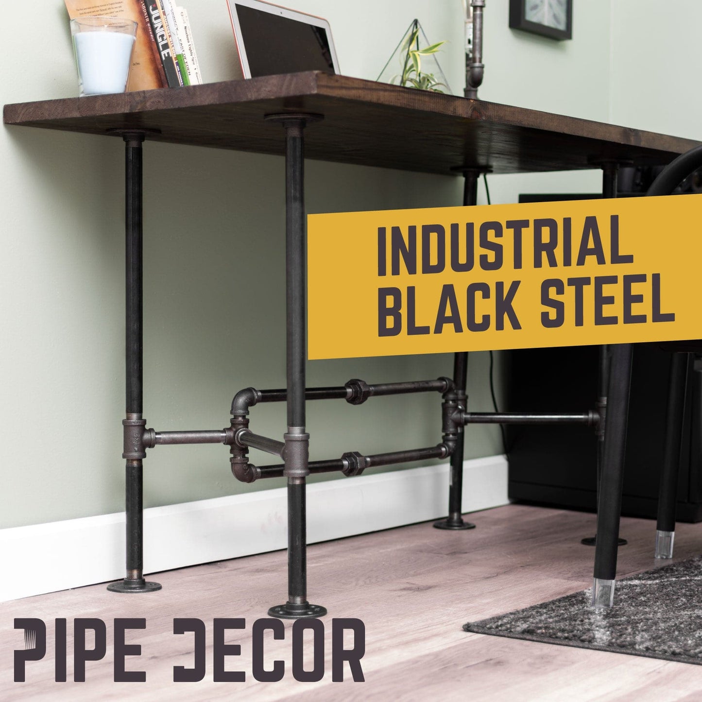O Design Desk By PIPE DECOR