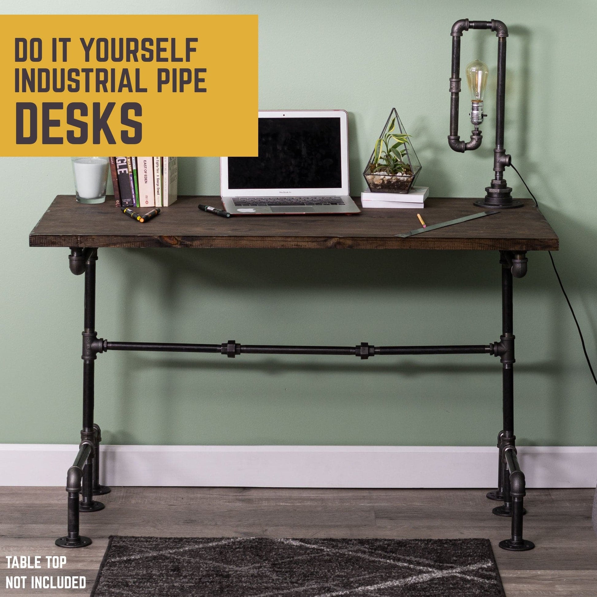 M Design Desk By PIPE DECOR