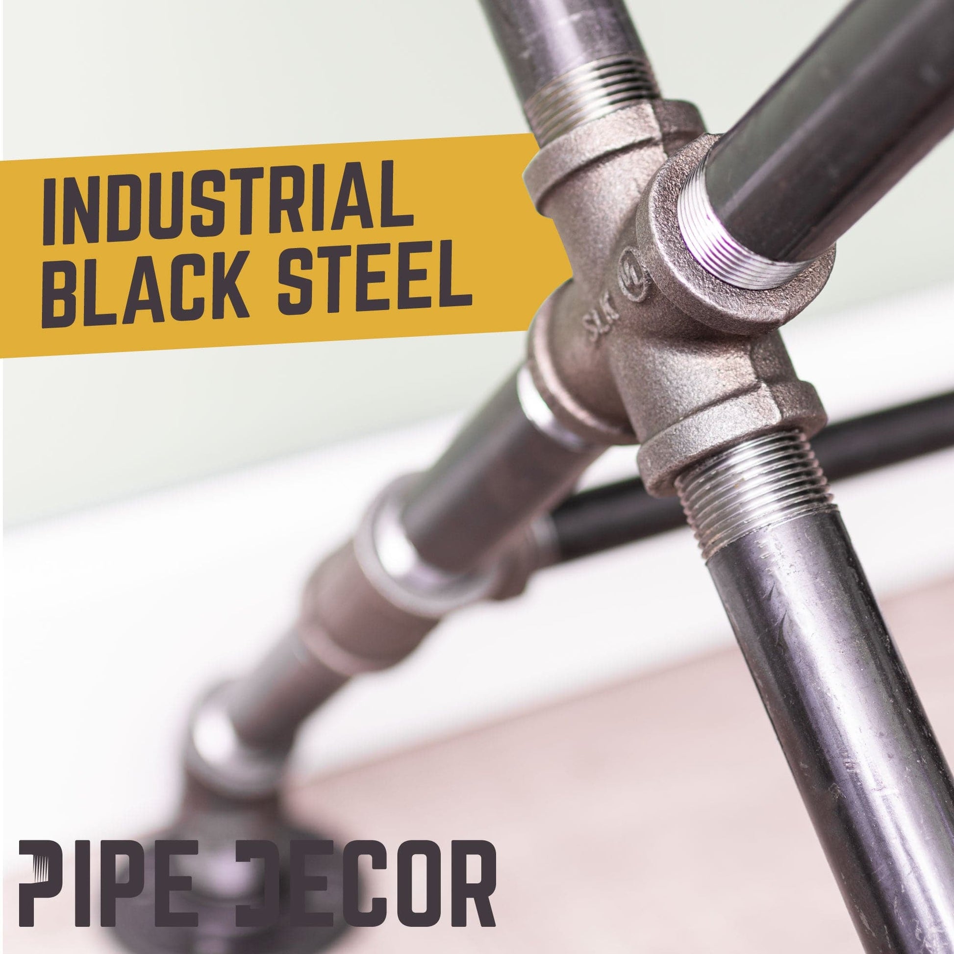 X Desk By PIPE DECOR