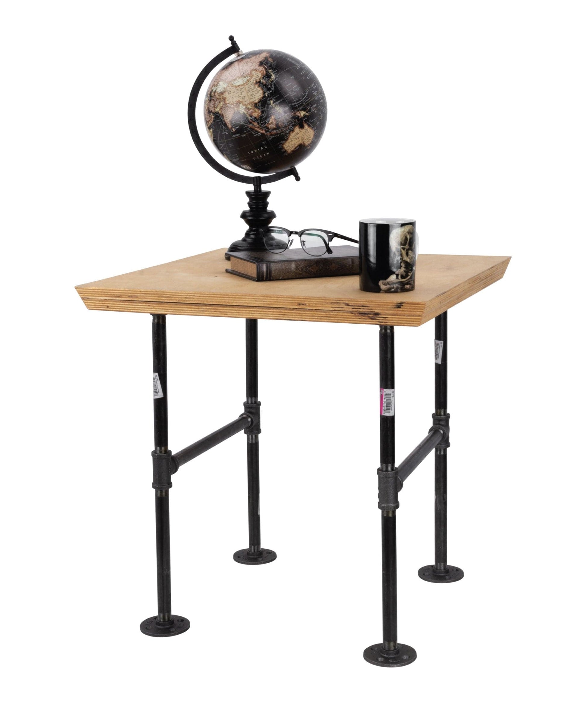 H End Table By PIPE DECOR