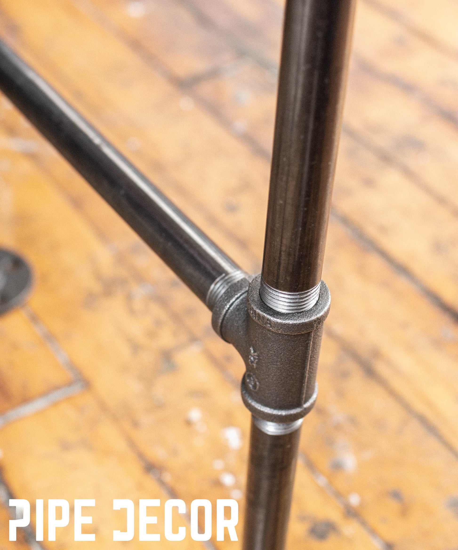 H End Table By PIPE DECOR