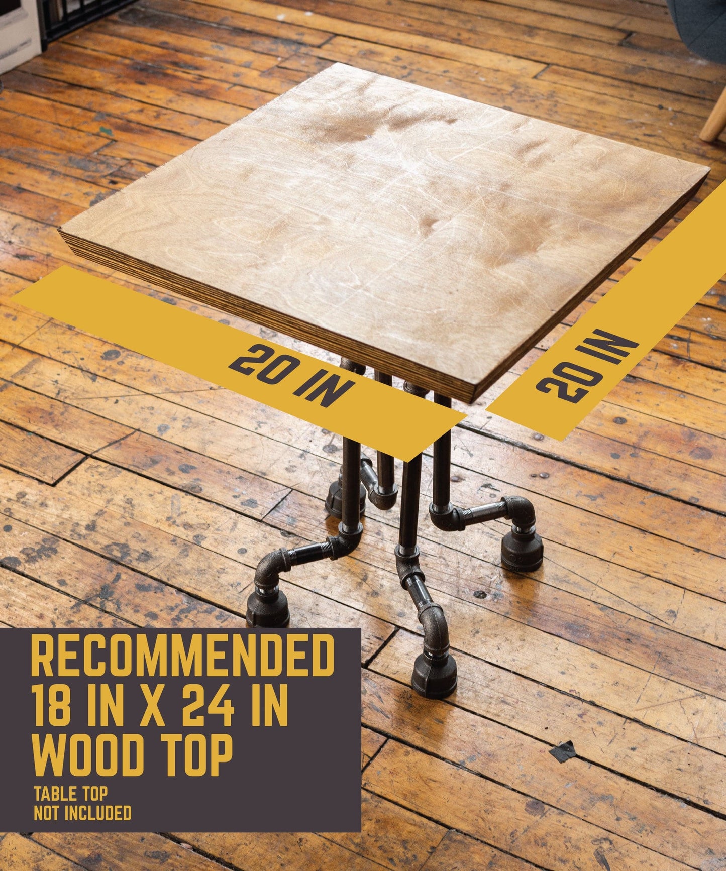 Roots End Table By PIPE DECOR