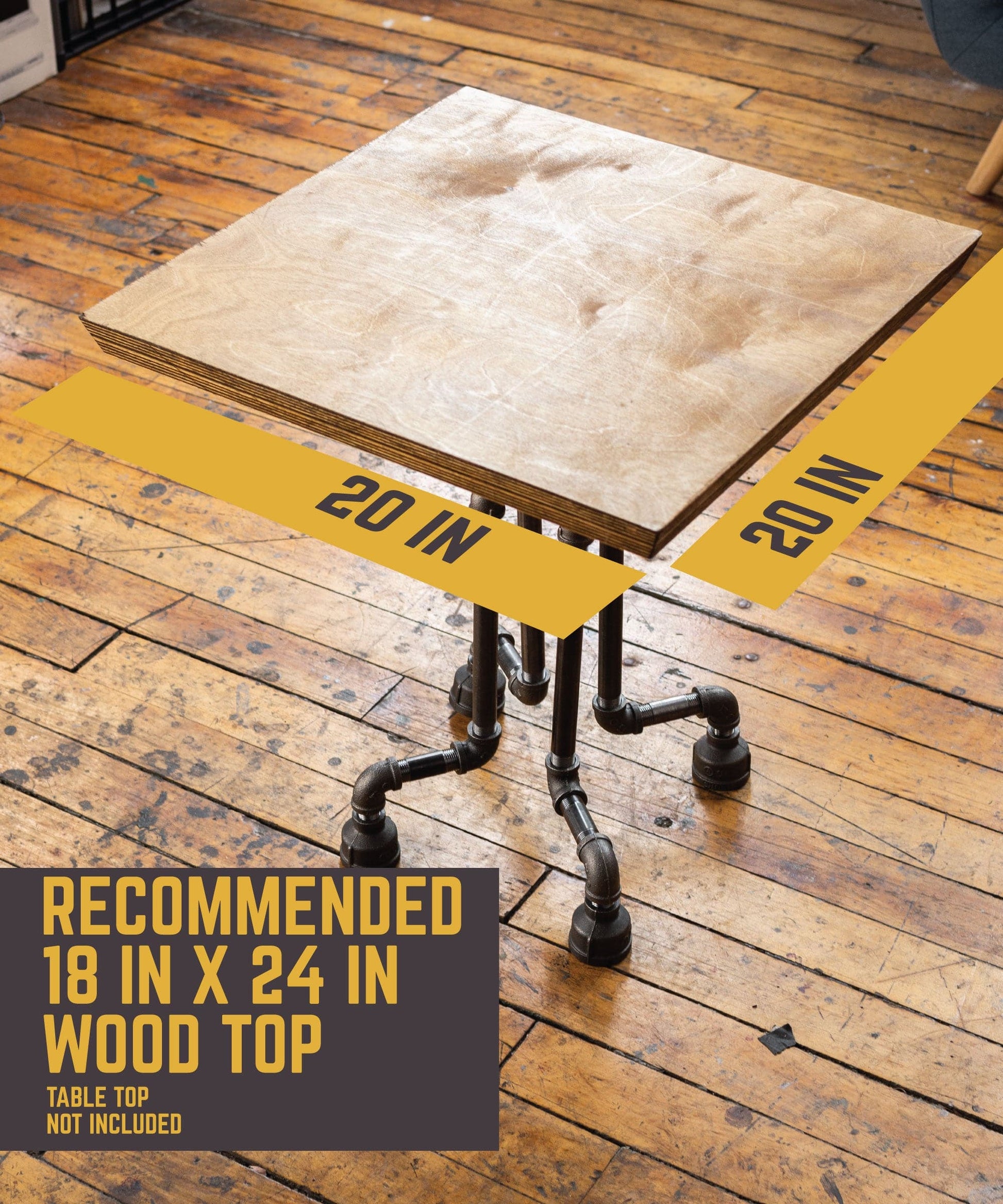 Roots End Table By PIPE DECOR