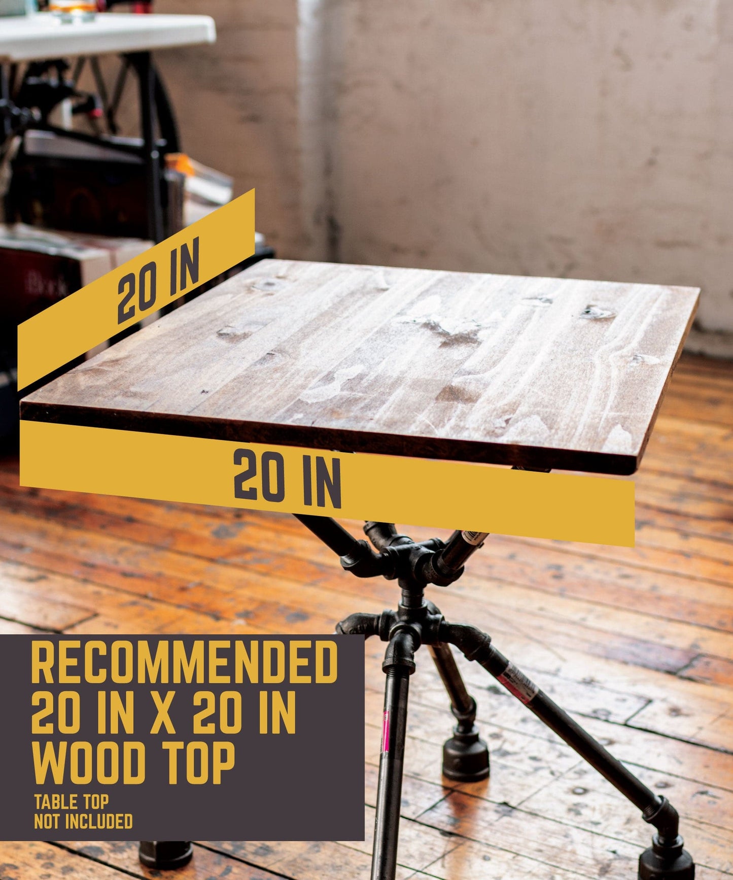 Spider End Table By PIPE DÉCOR