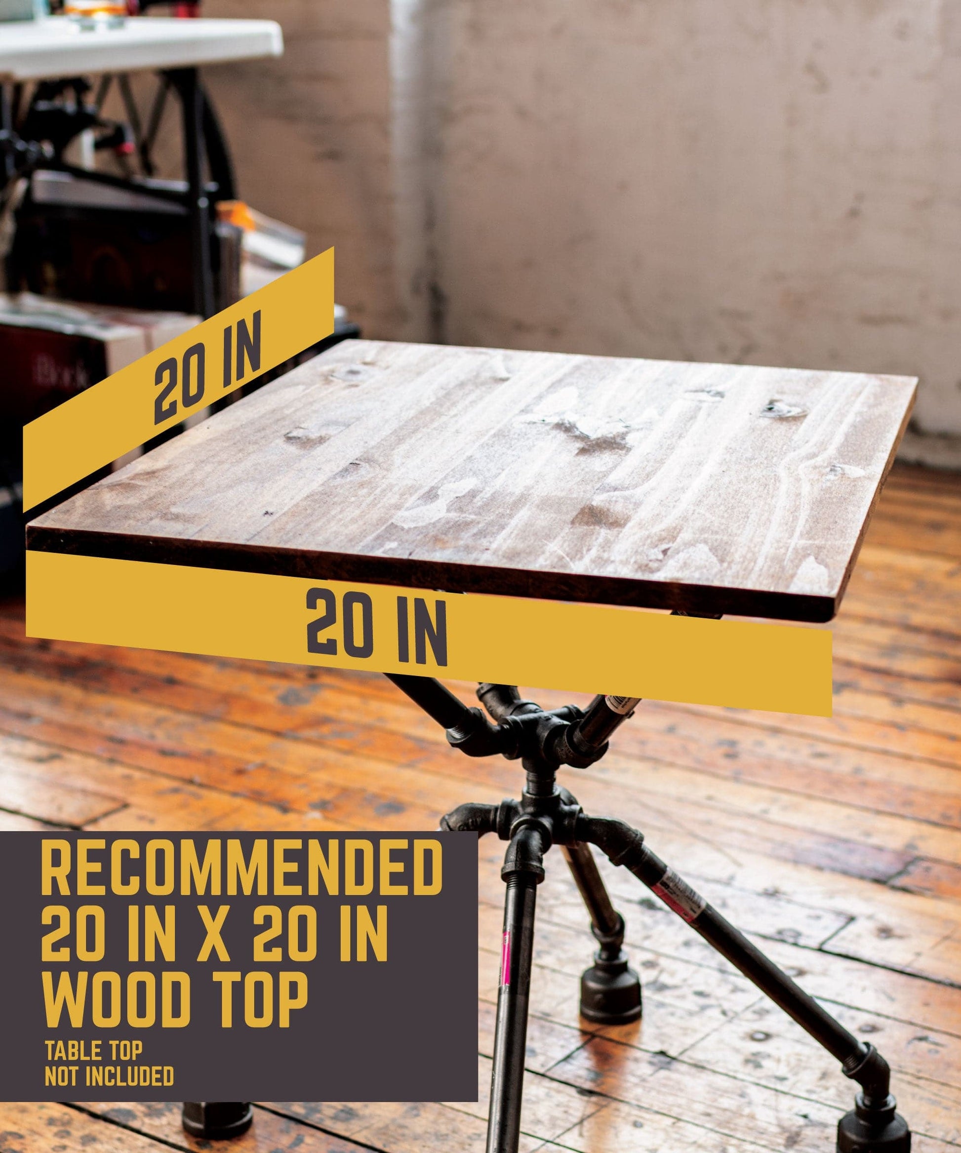 Spider End Table By PIPE DÉCOR