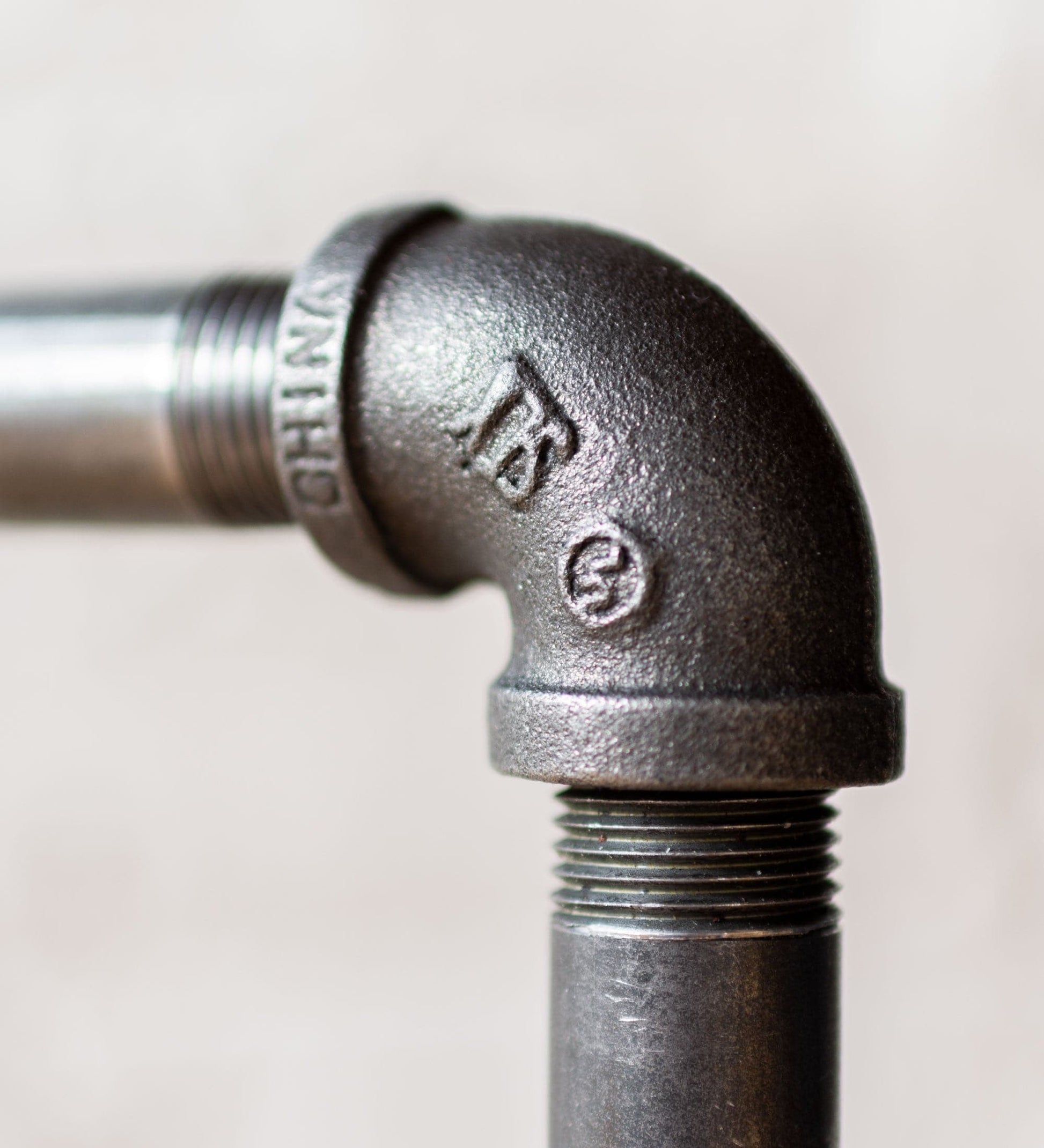 Streetlights End Table By PIPE DECOR