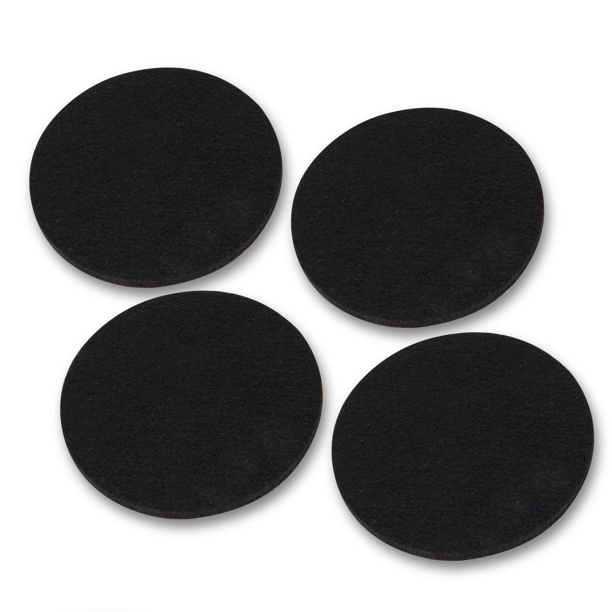 Heavy Duty Round Felt Pad for 1/2 in. Pipe Floor Flange, 2.75 in. Diameter (4-Pack)