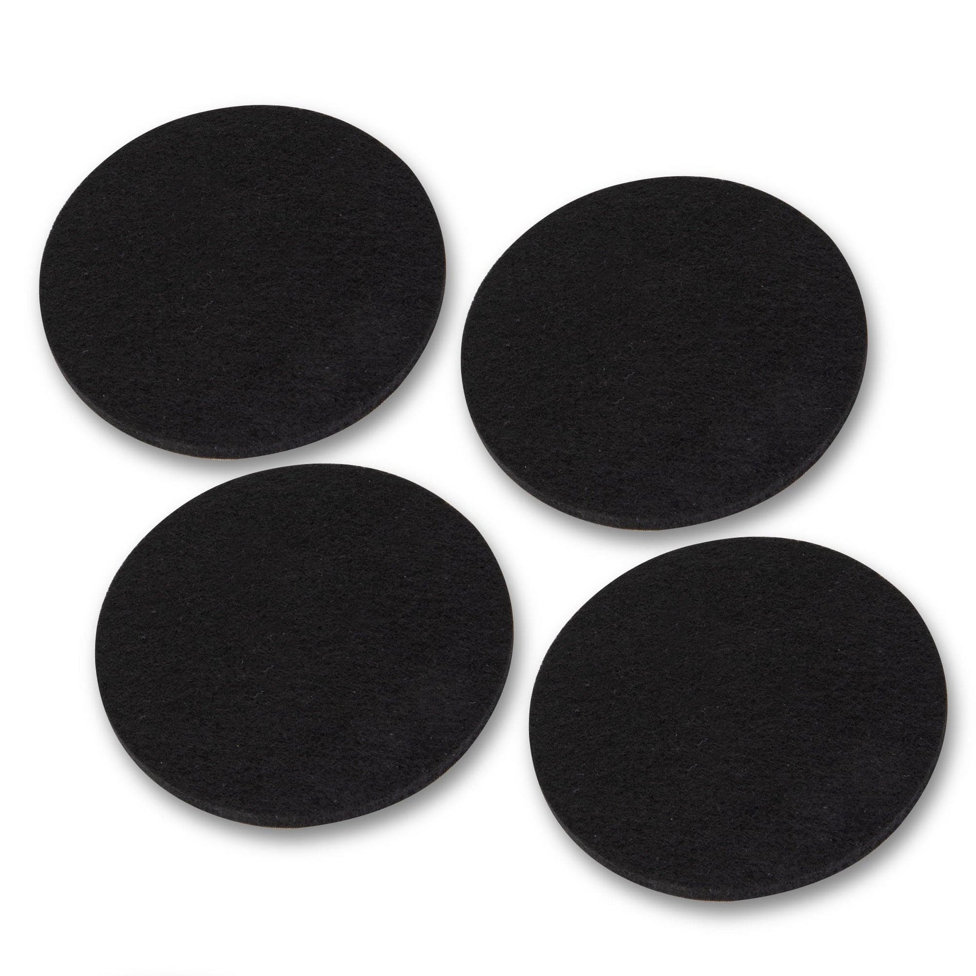 Heavy Duty Round Felt Pad for 3/4 in. Pipe Floor Flange, 3 in. Diameter (4-Pack)