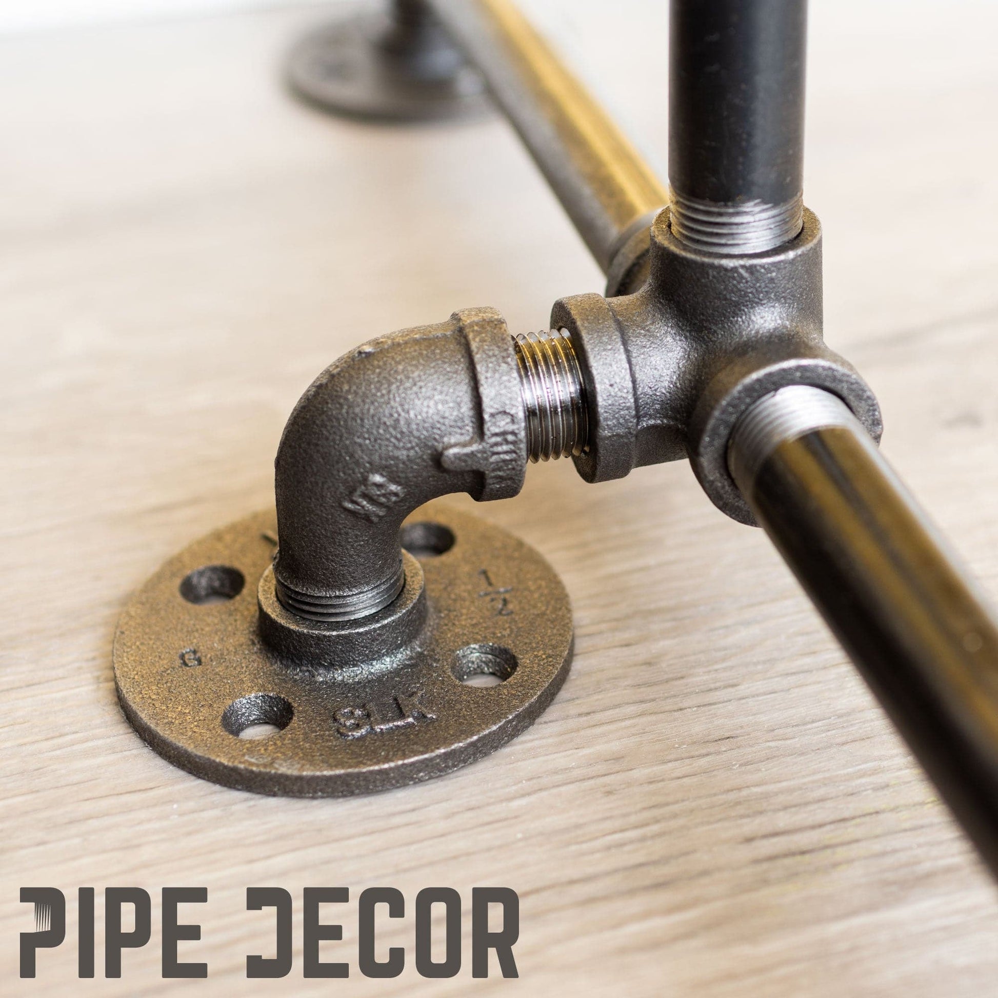 Freestanding Clothing Rack By PIPE DECOR