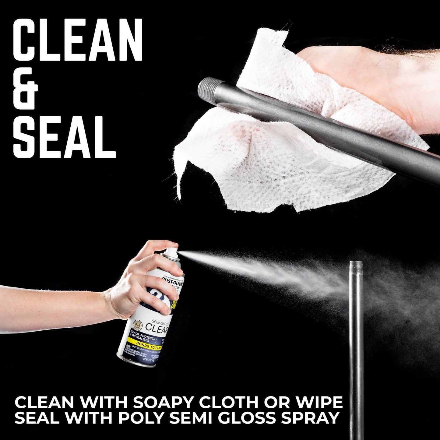 Freestanding Clothing Rack By PIPE DECOR