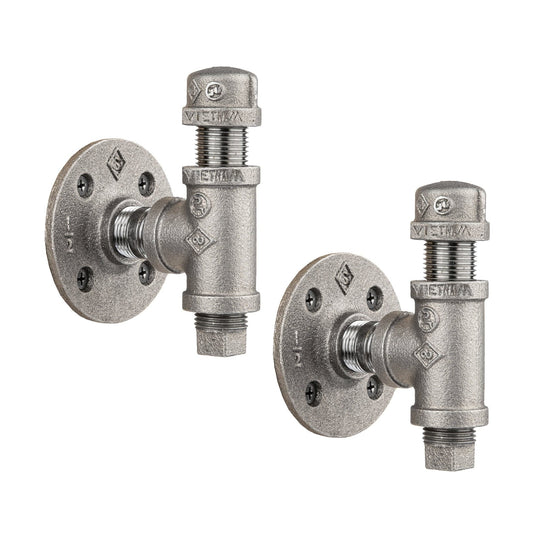 Tee-Shaped Wall Hook Kit (2 Pack)