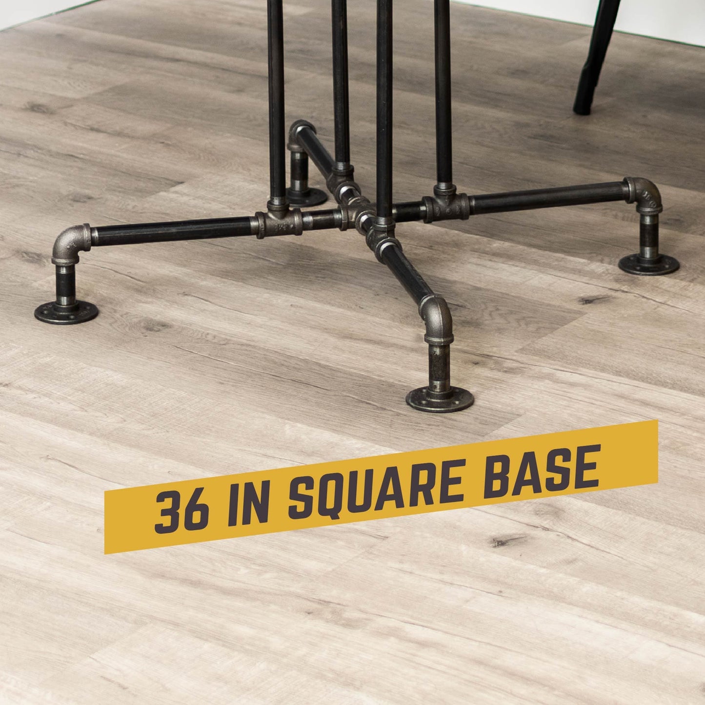 Blackjack Kitchen Table By PIPE DECOR