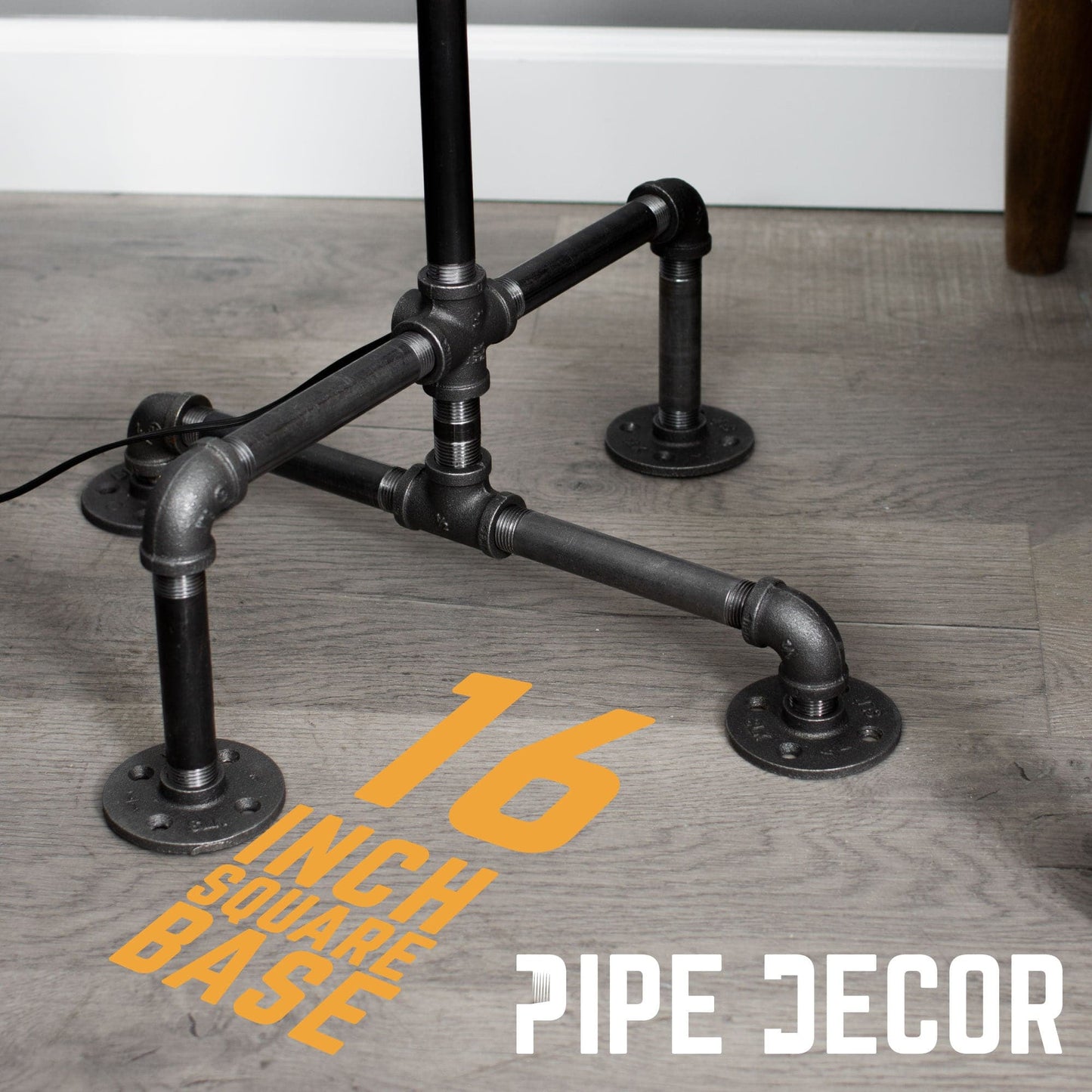 Reader Floor Lamp By PIPE DECOR