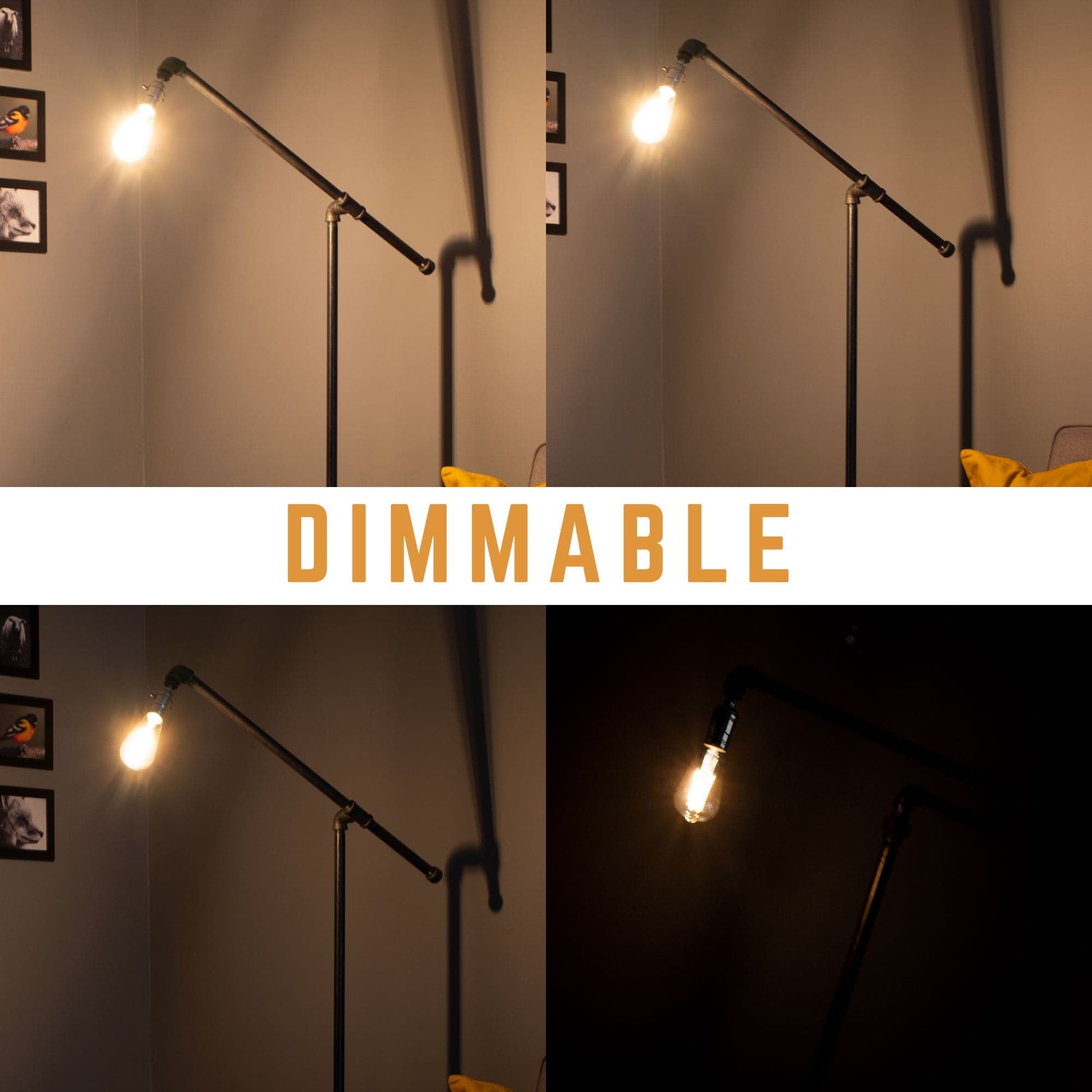 Telescope Floor Lamp By PIPE DECOR