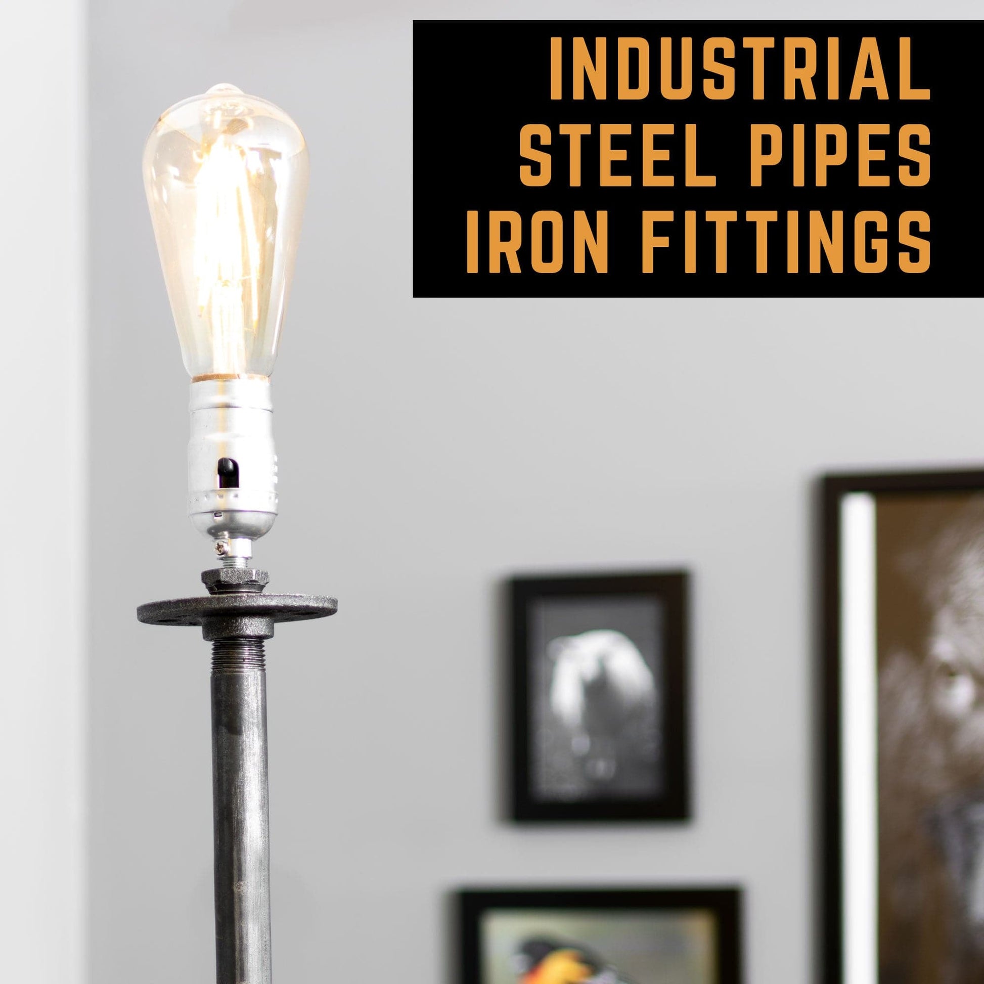 Torch Floor Lamp By PIPE DÉCOR
