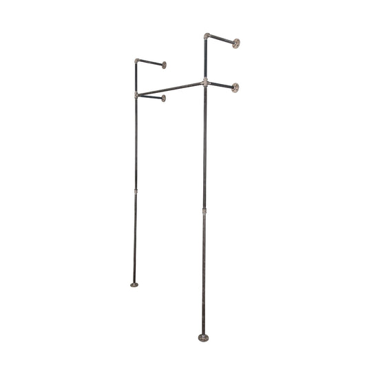 41 in. Wall Mounted Clothing Rack, Single