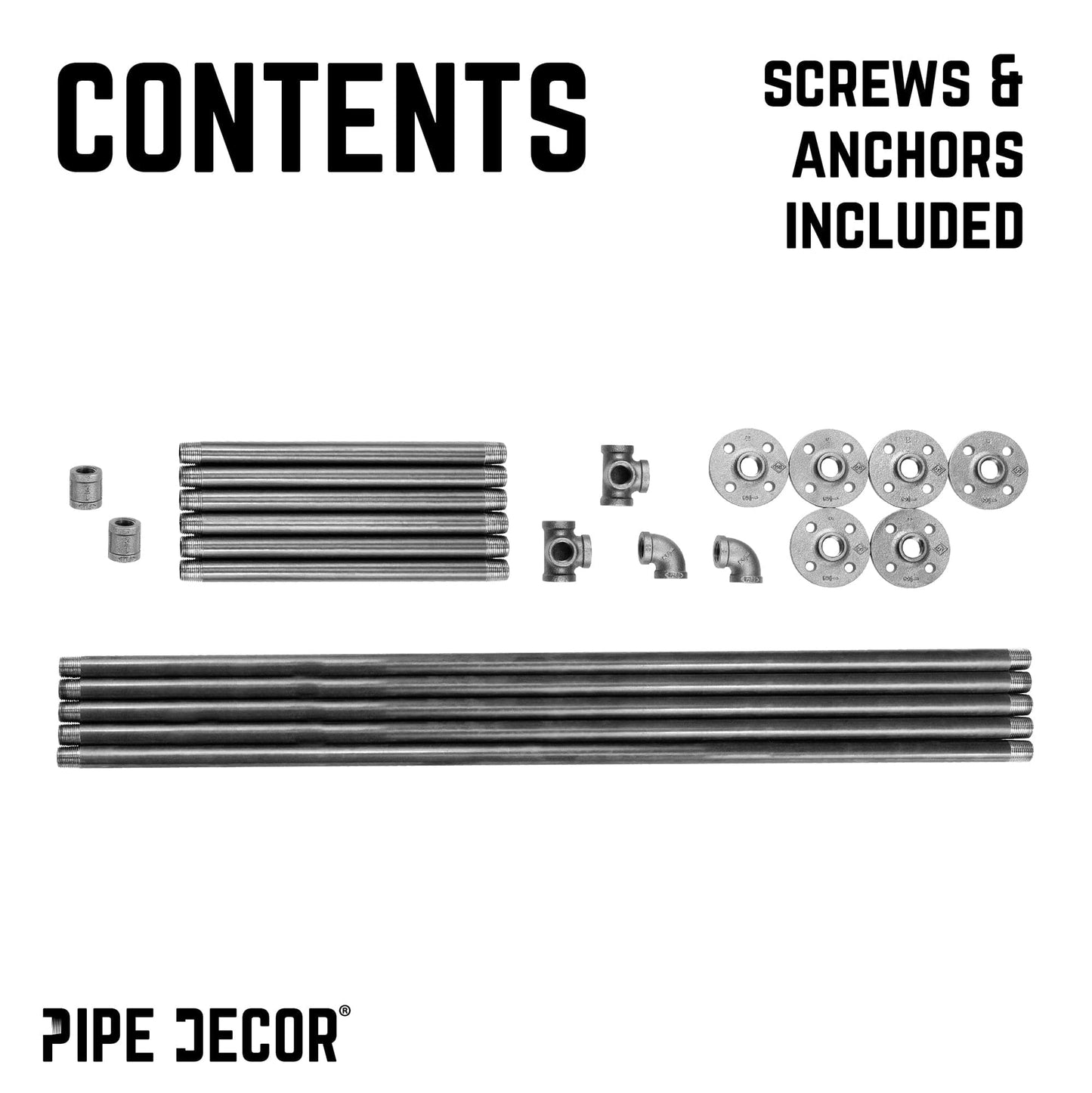 41 in. Wall Mounted Clothing Rack, Single