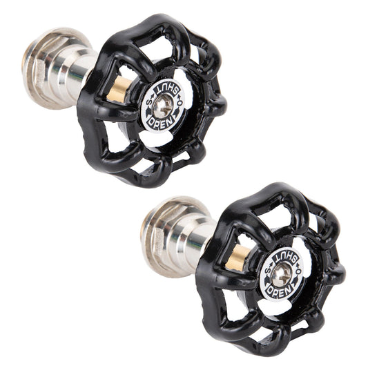 Black Industrial Spigot Handle (2-Pack)