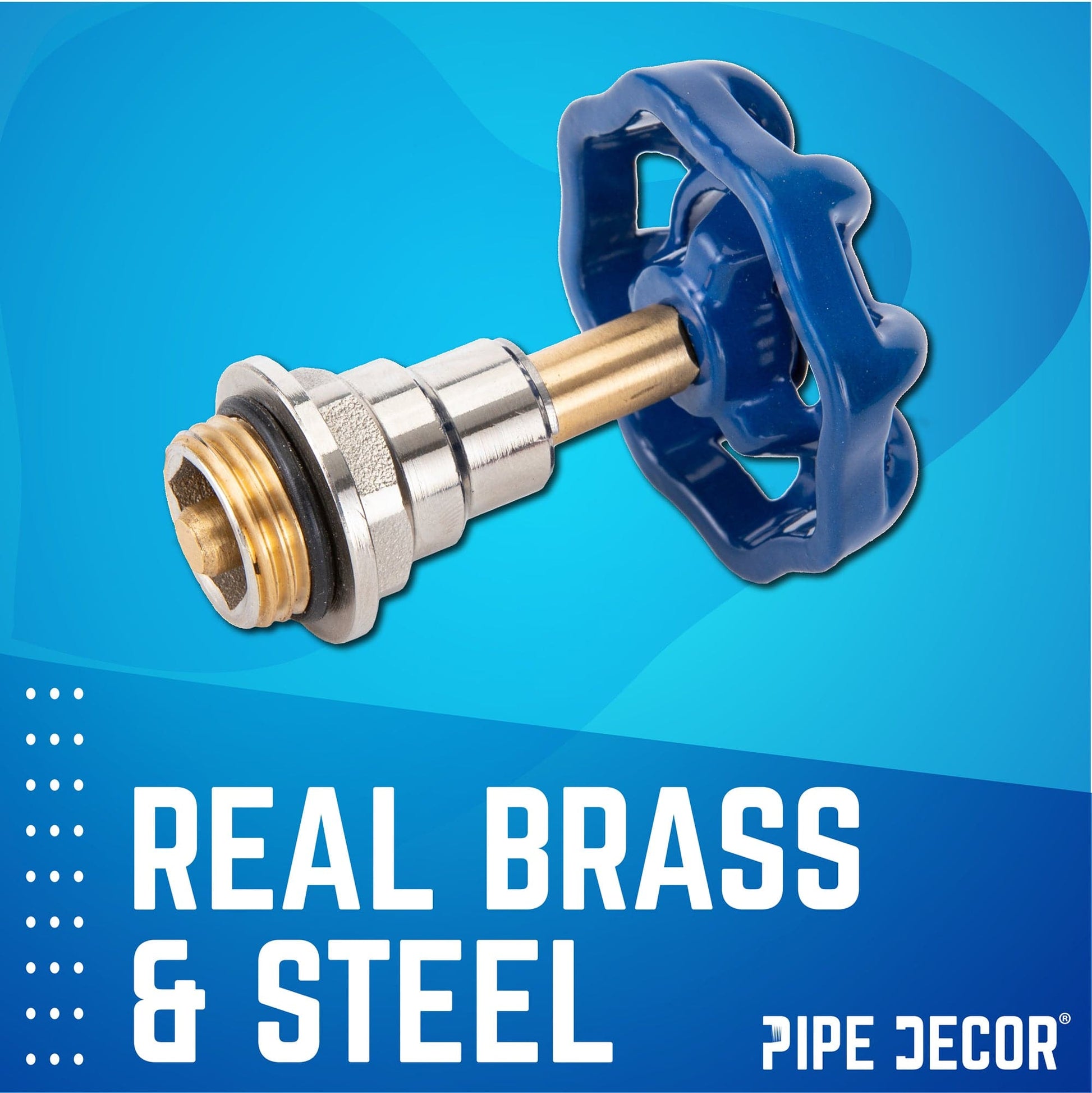 Blue Industrial Spigot Handle (2-Pack)