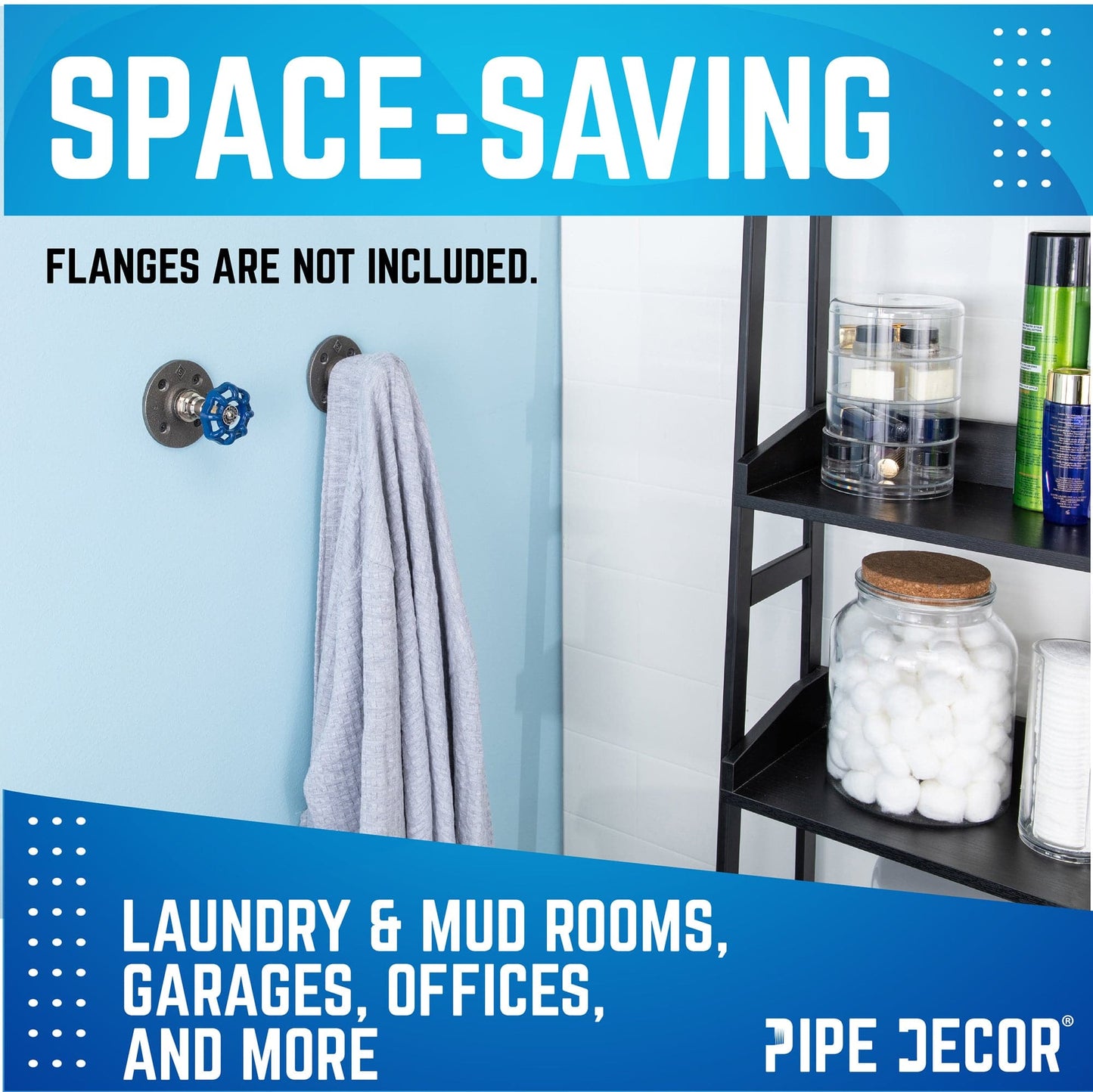 Blue Industrial Spigot Handle (2-Pack)