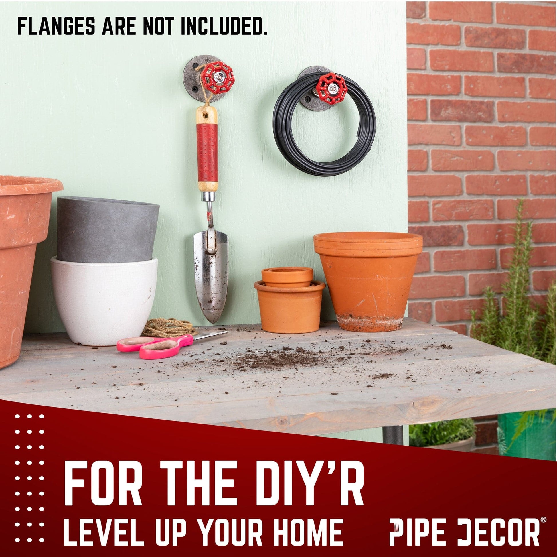 Red Industrial Spigot Handle (2-Pack)