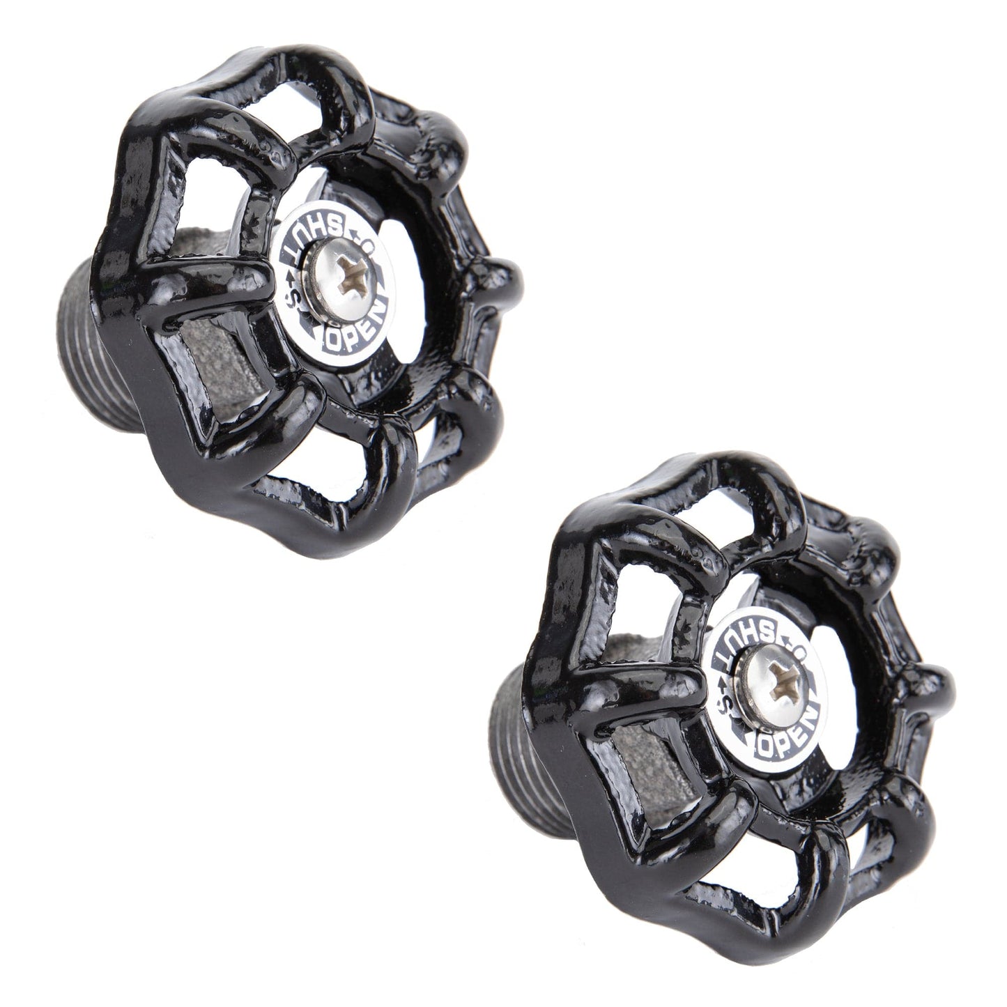 Black Industrial Spigot with Plug (2-Pack)