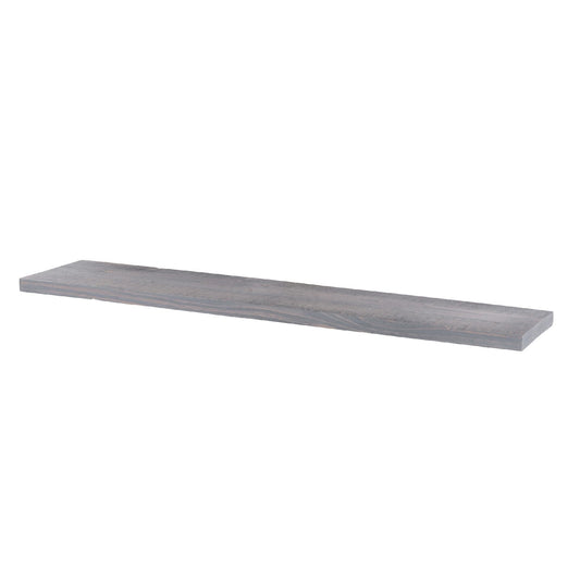 RESTORE Riverstone Grey 36 in. Wood Shelf (Wood Only)