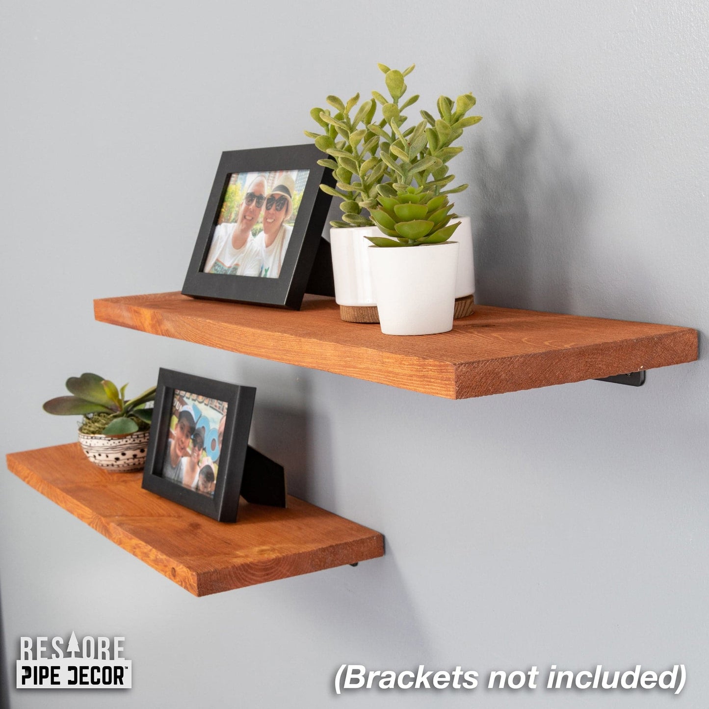 RESTORE Sunset Cedar 24 in. Wood Shelf (Wood Only)