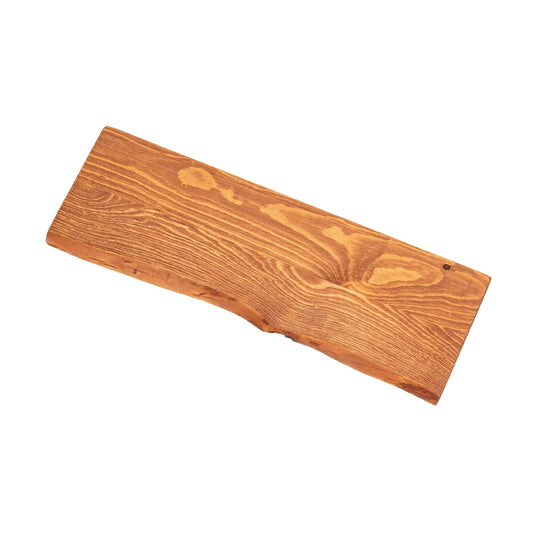 RESTORE Sunset Cedar 24 in. Live Edge Wood Shelf (Wood Only)