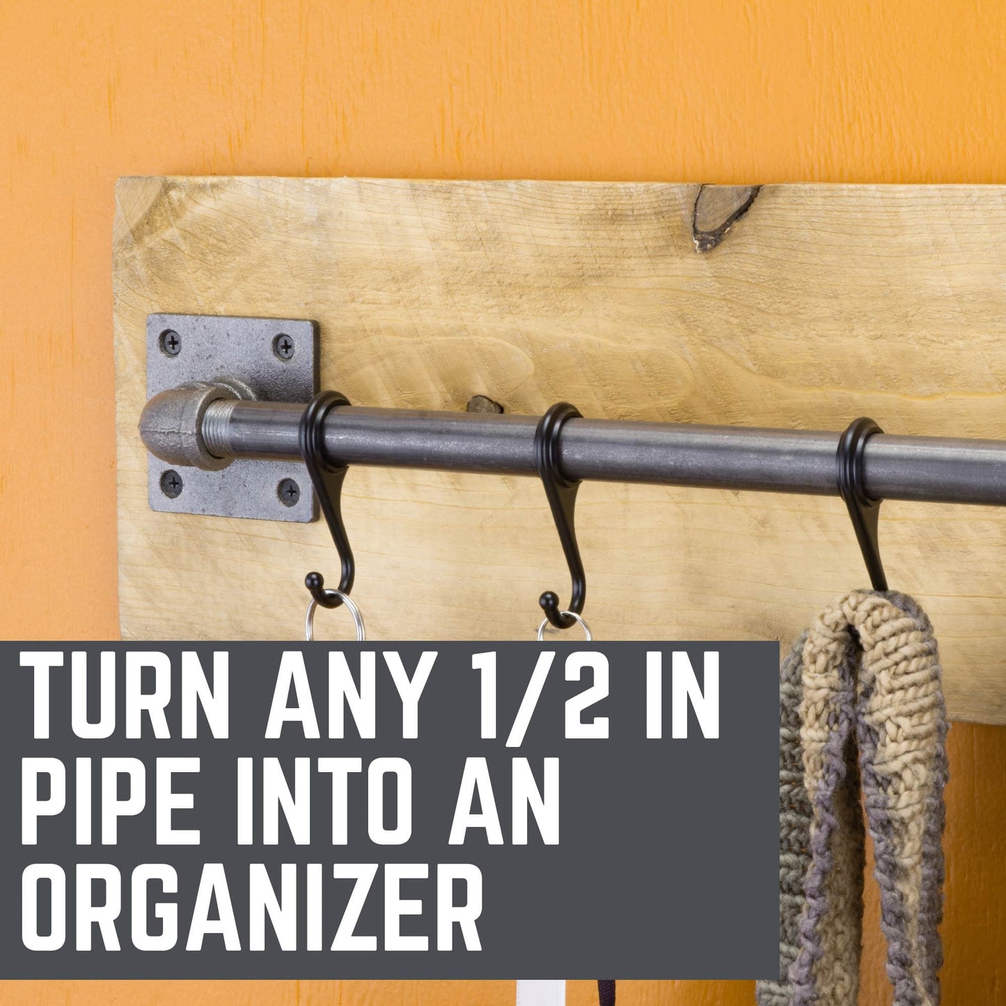 Pipe Hook for 1/2in. Black Pipe