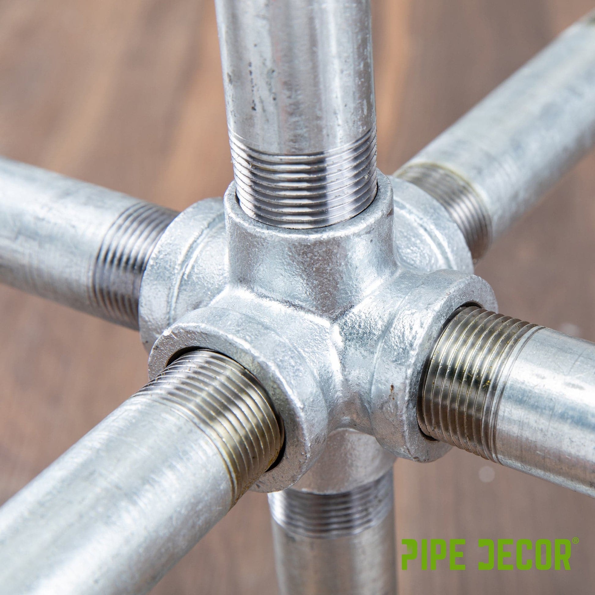 3/4 in. Galvanized 6-Way Fitting