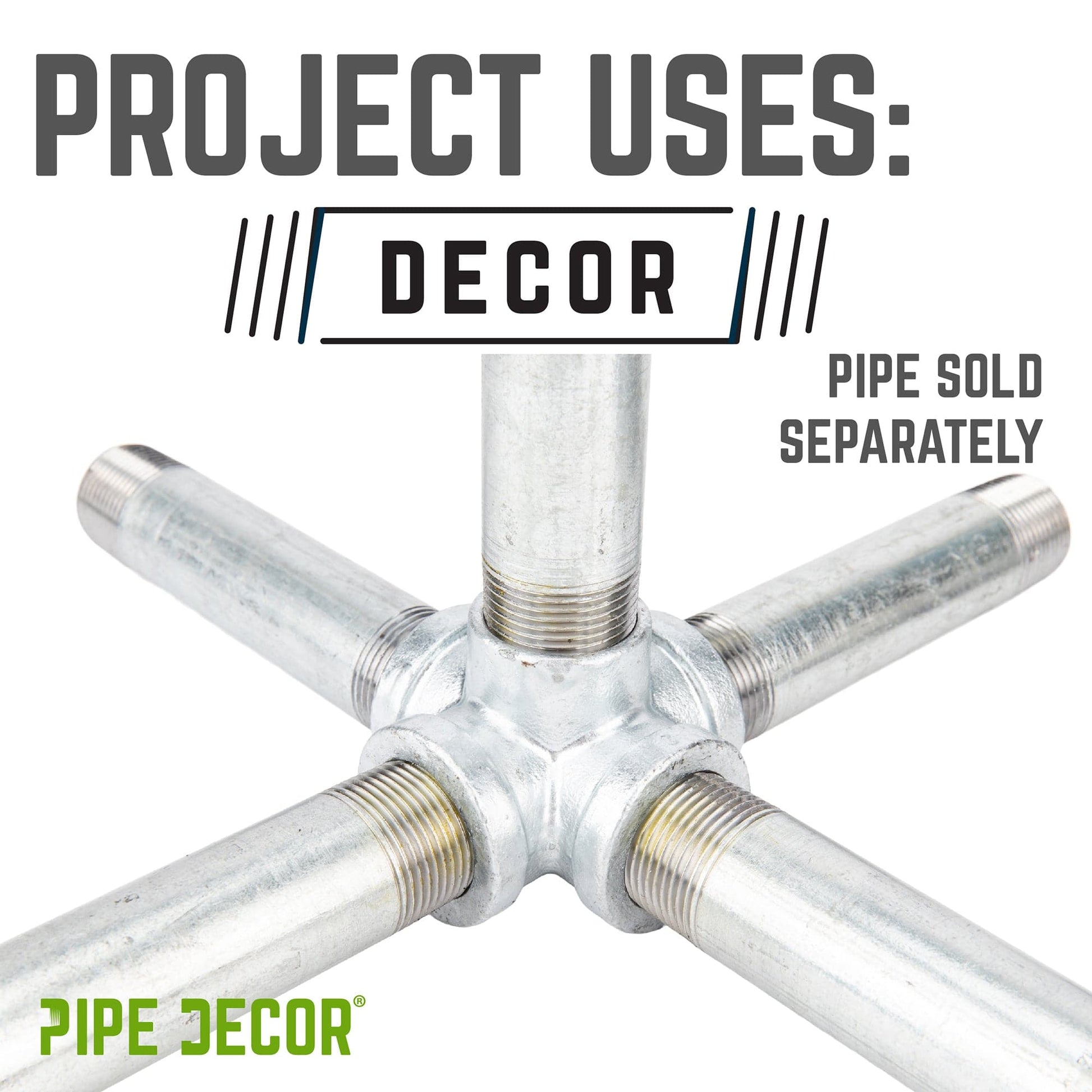 1 in. Galvanized 5-Way Fitting