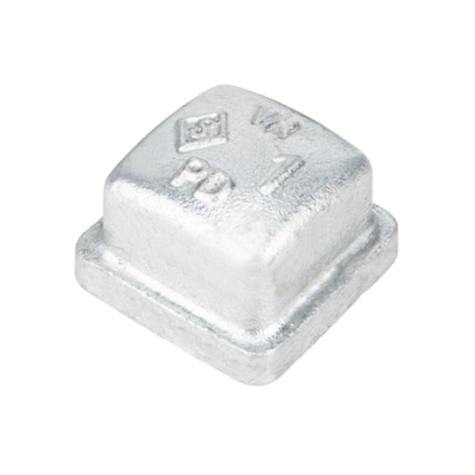1 in. Galvanized Square Cap