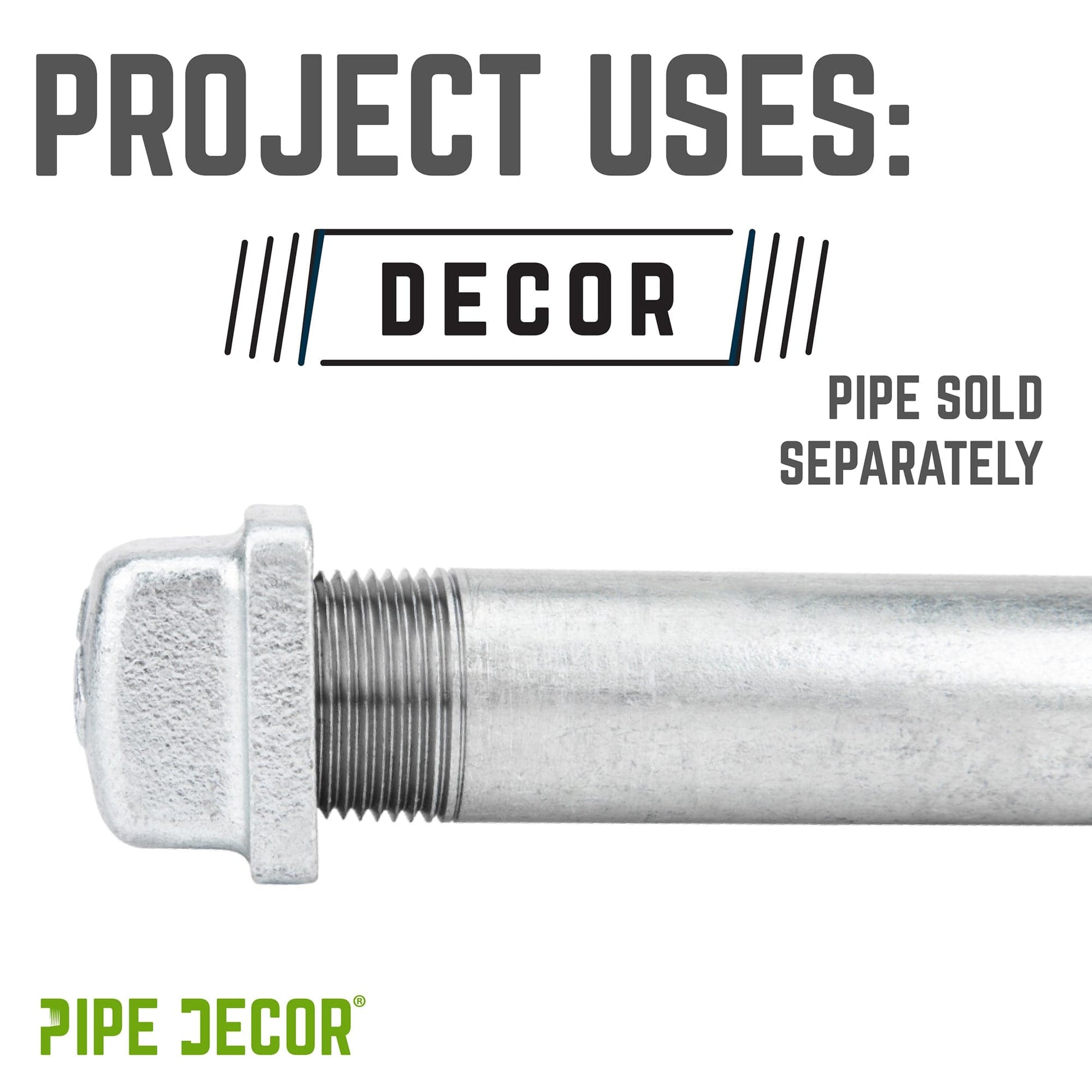 1 in. Galvanized Square Cap