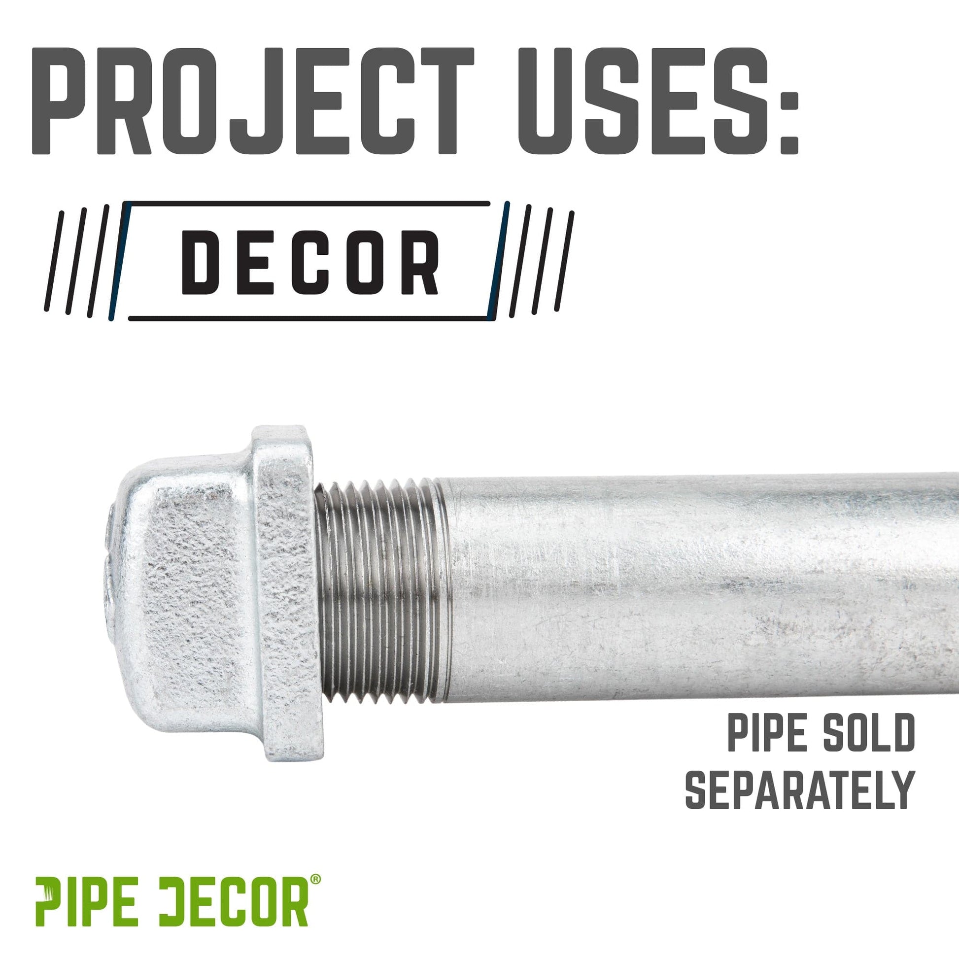 1/2 in. Galvanized Square Cap