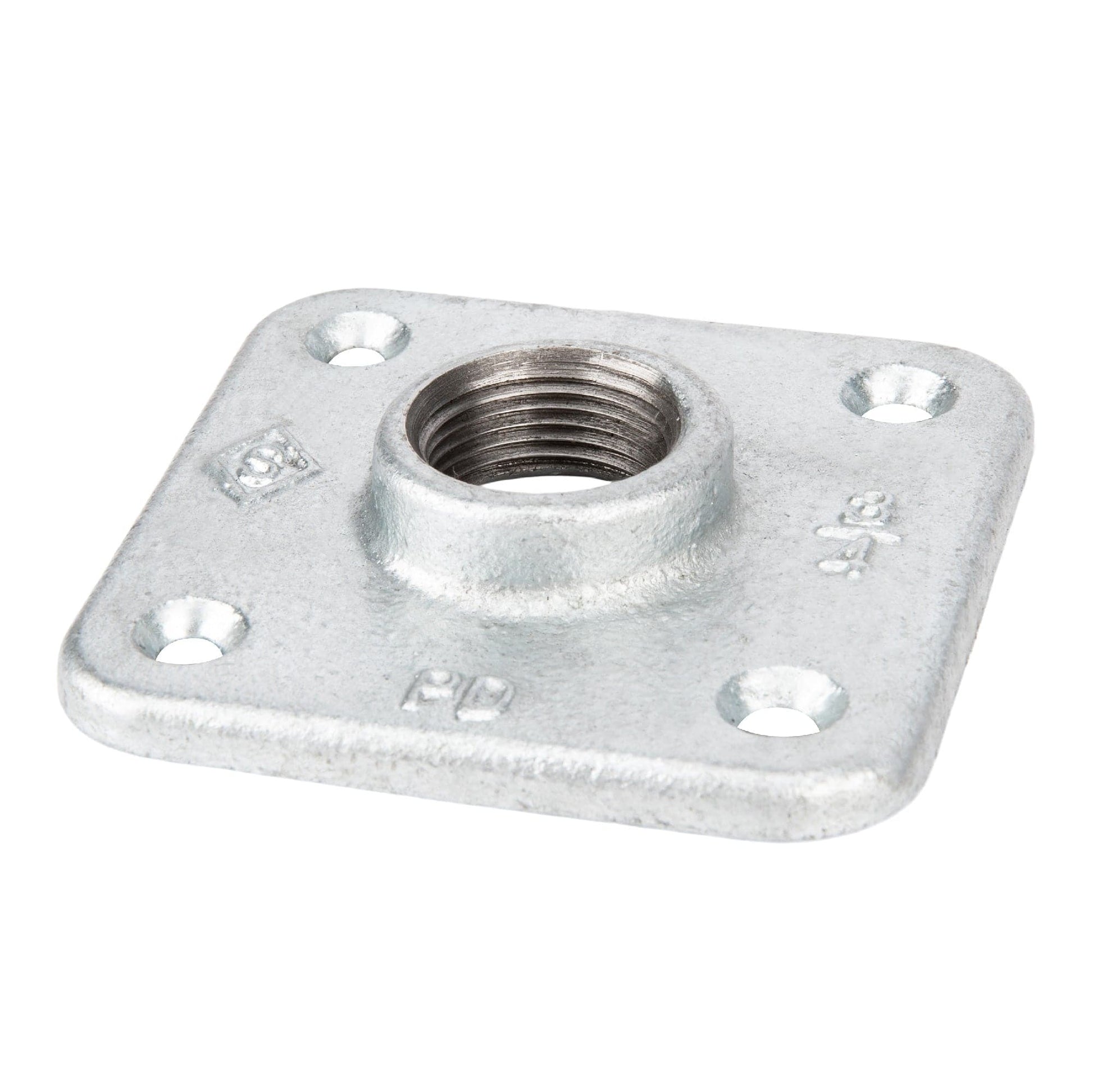 3/4 in. Galvanized Square Floor Flange