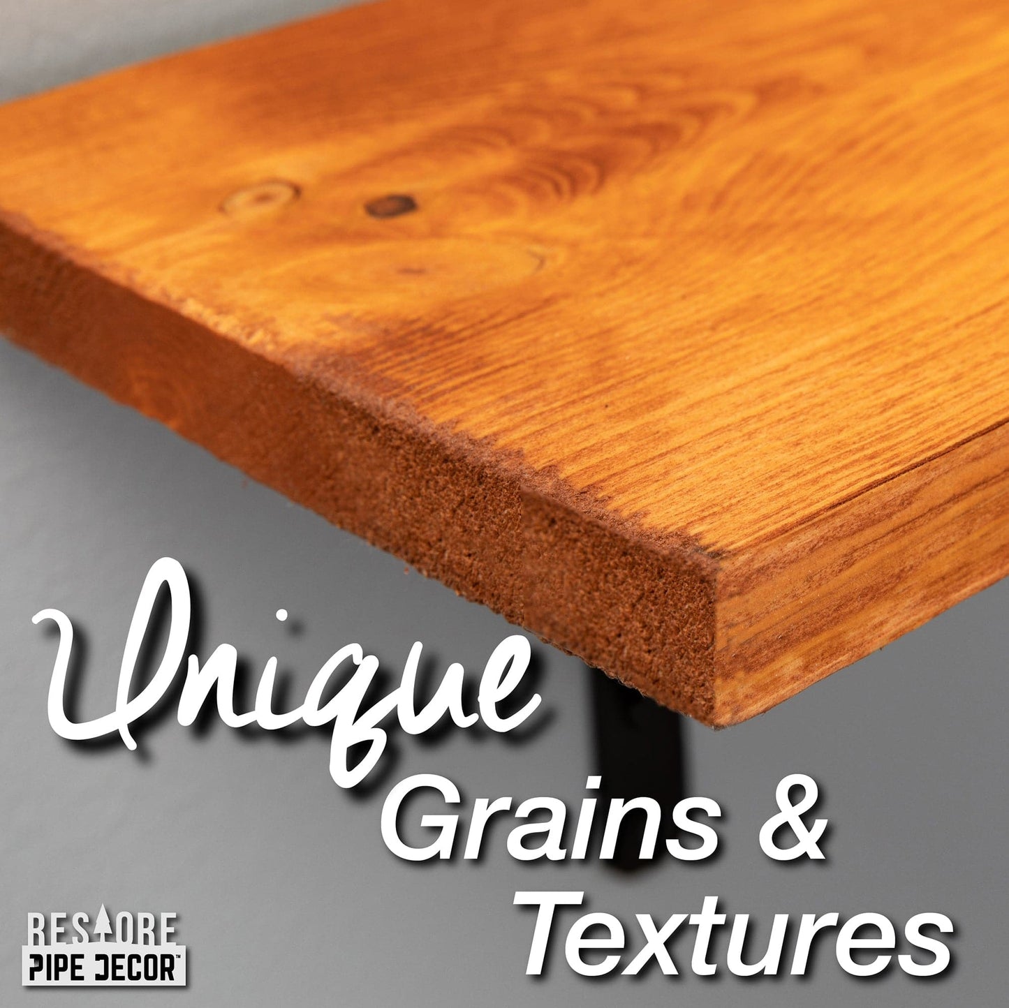 RESTORE Sunset Cedar 24 in. Shelves with Straight Brackets