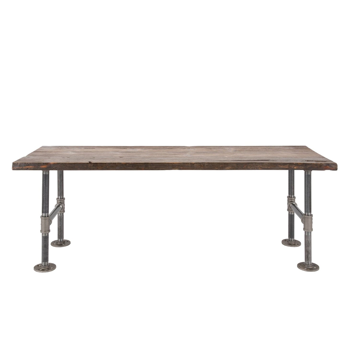 RESTORE Trail Brown Solid Live Edge Wood Accent Bench