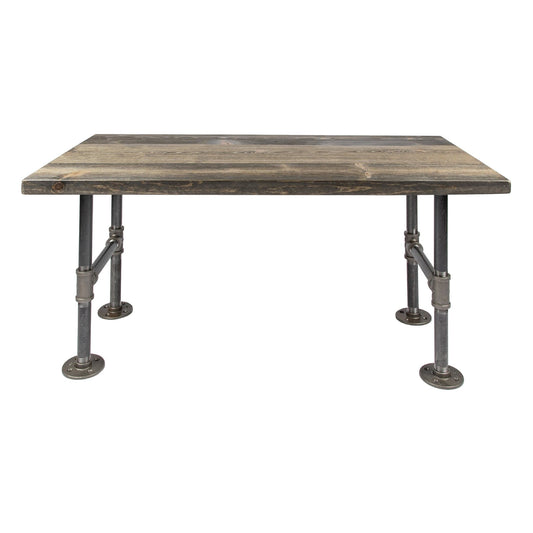 RESTORE Boulder Black Solid Wood Coffee Table