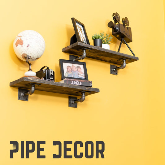 1/2 in. x 4 in. Square Double Flange Shelf Bracket Kit, 4 Pack