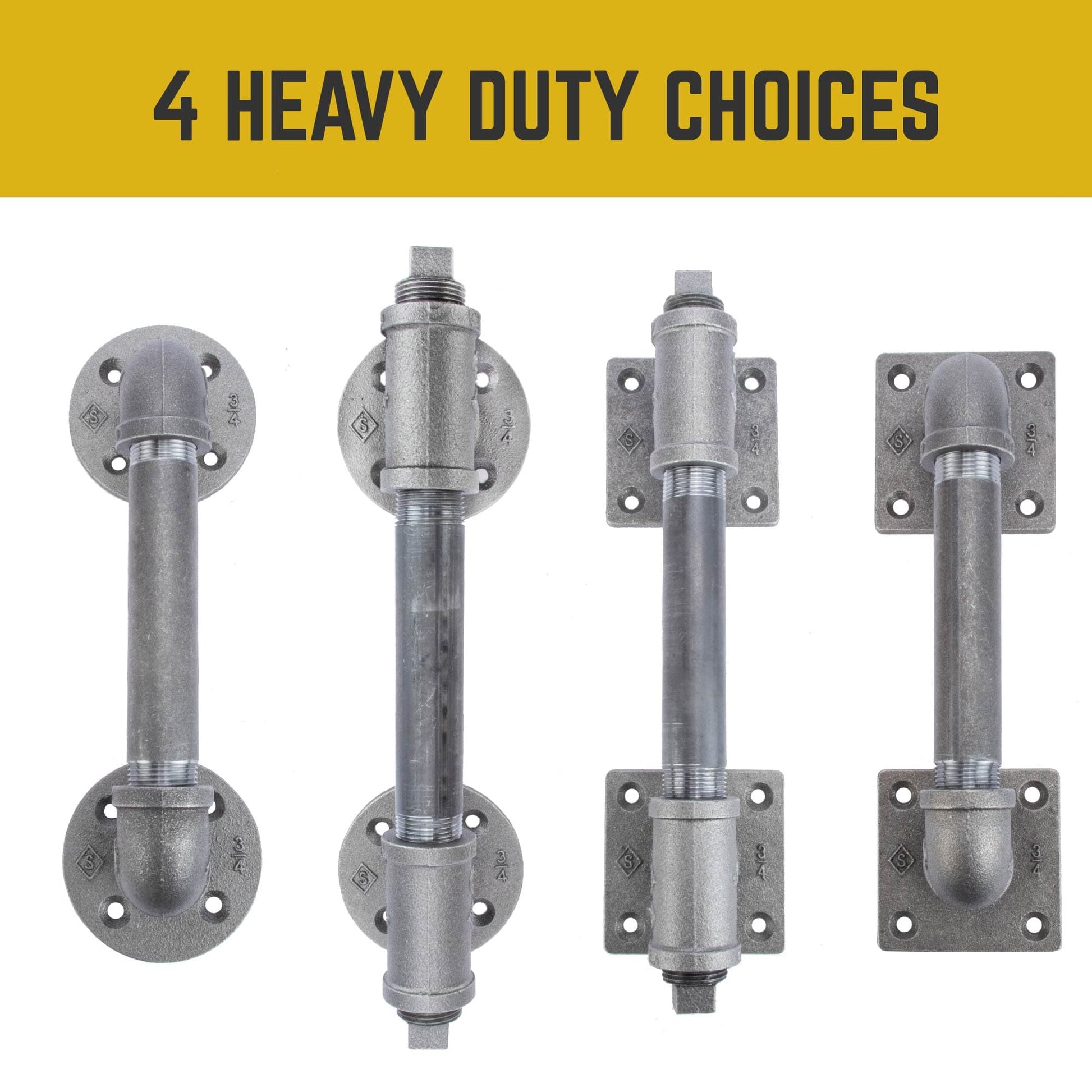 3/4 in. Square Barn Door Handle - 11 in. L