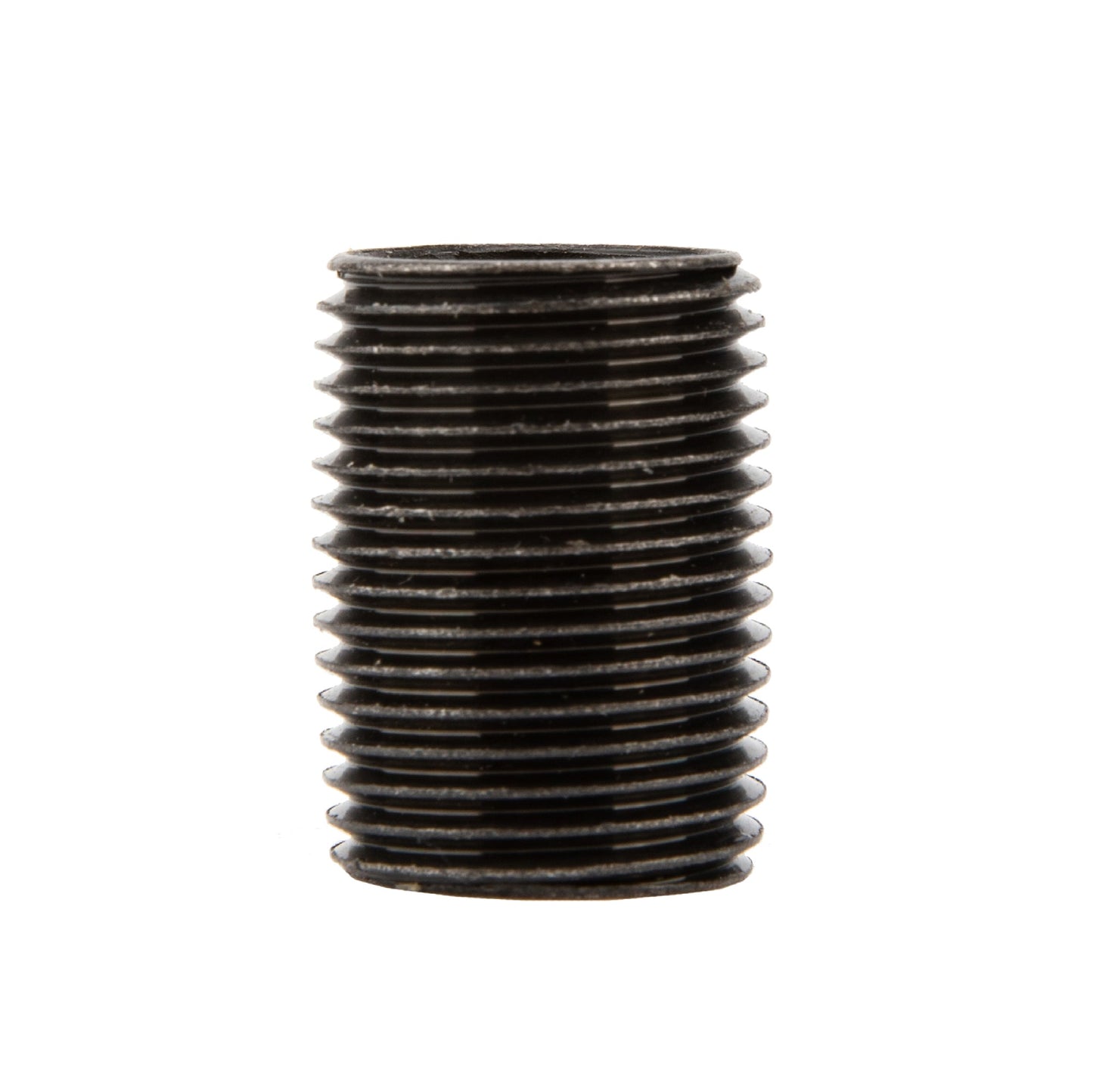 1/2 in. x 1 in. Prefinished Matte Black Pipe