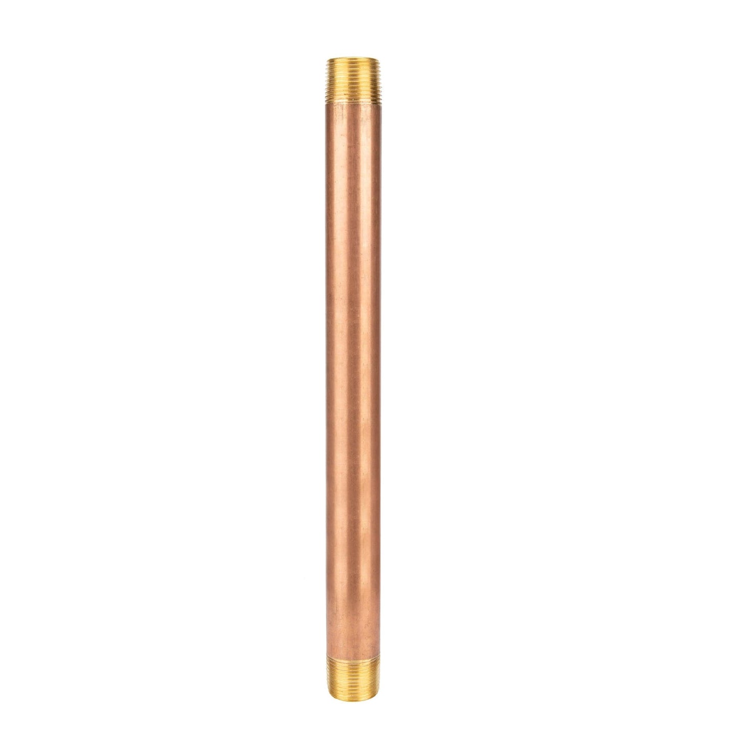 3/4 in. x 12 in. Red Brass Pipe