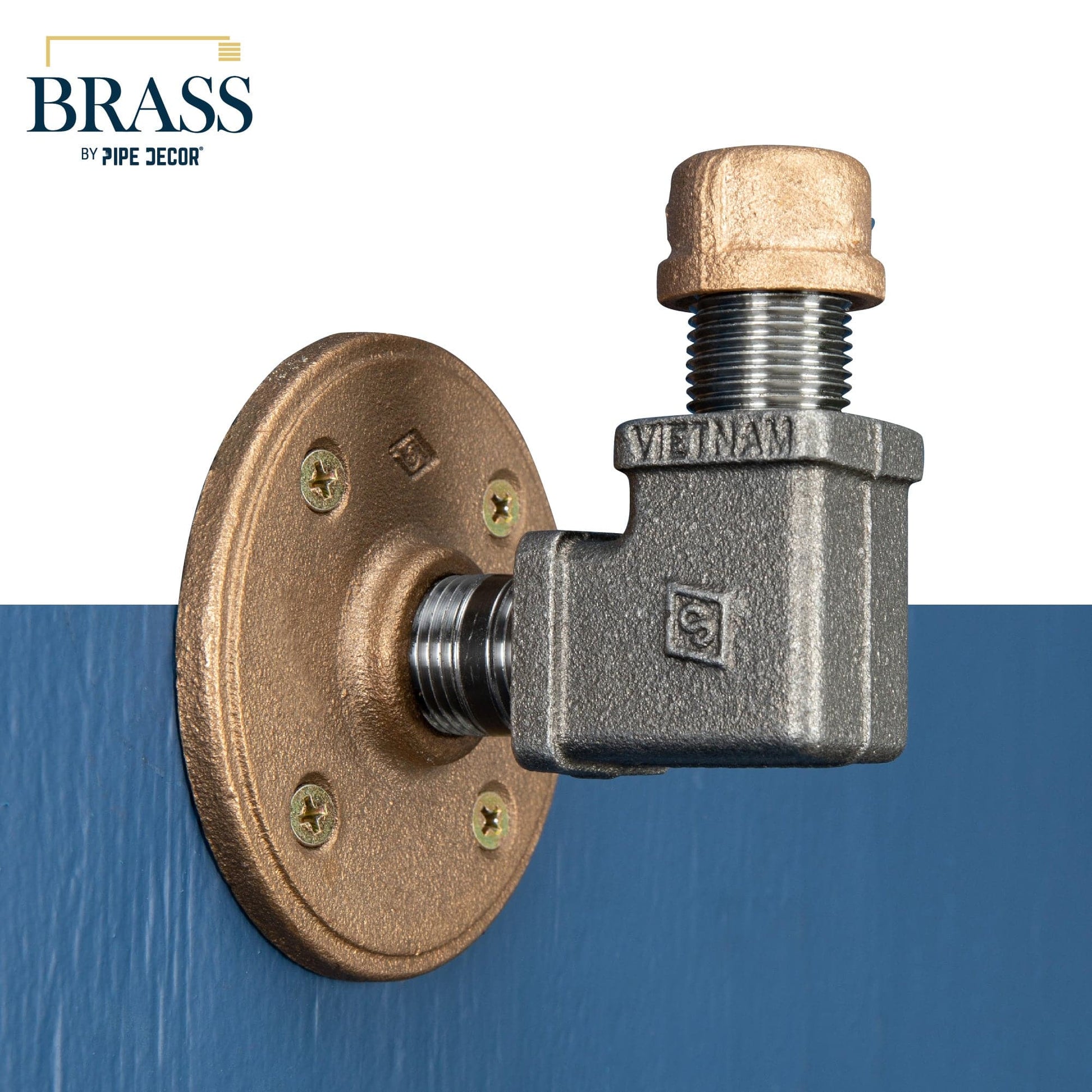 1/2 in. Red Brass Cap