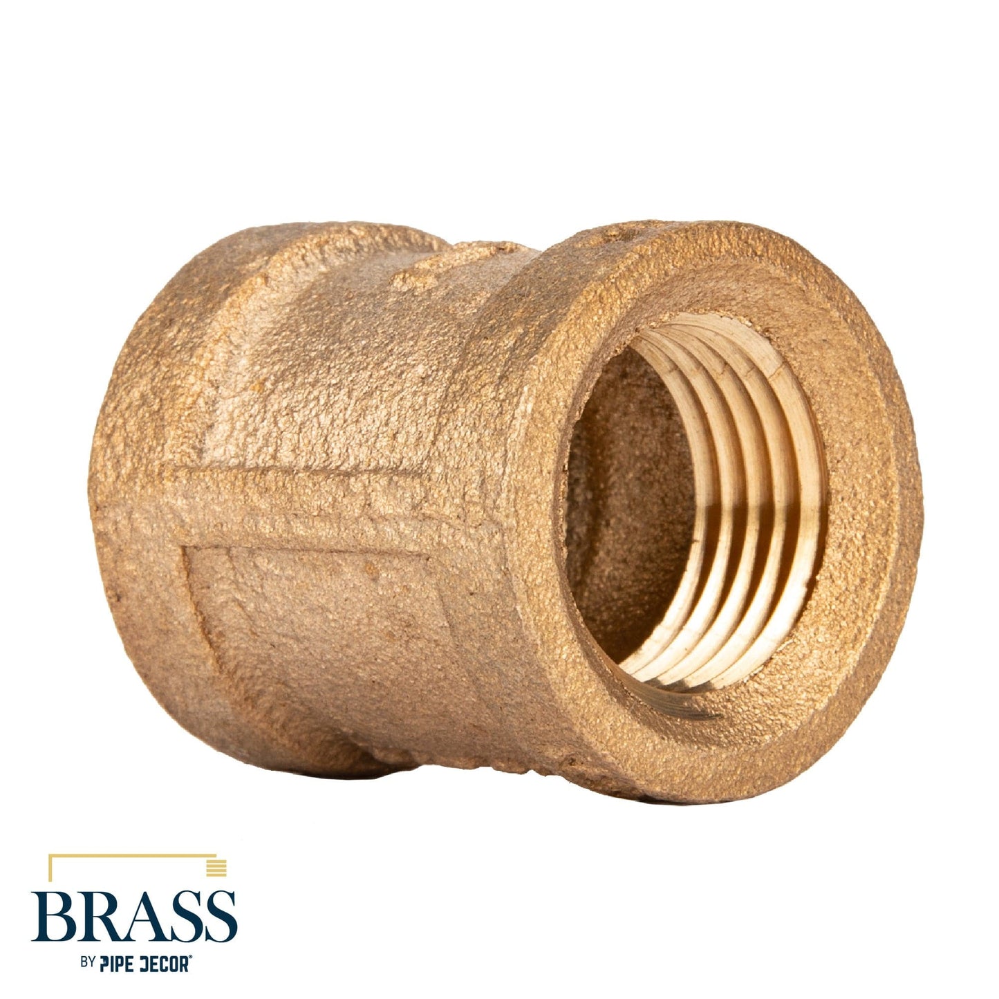 1/2 in. Red Brass Coupling