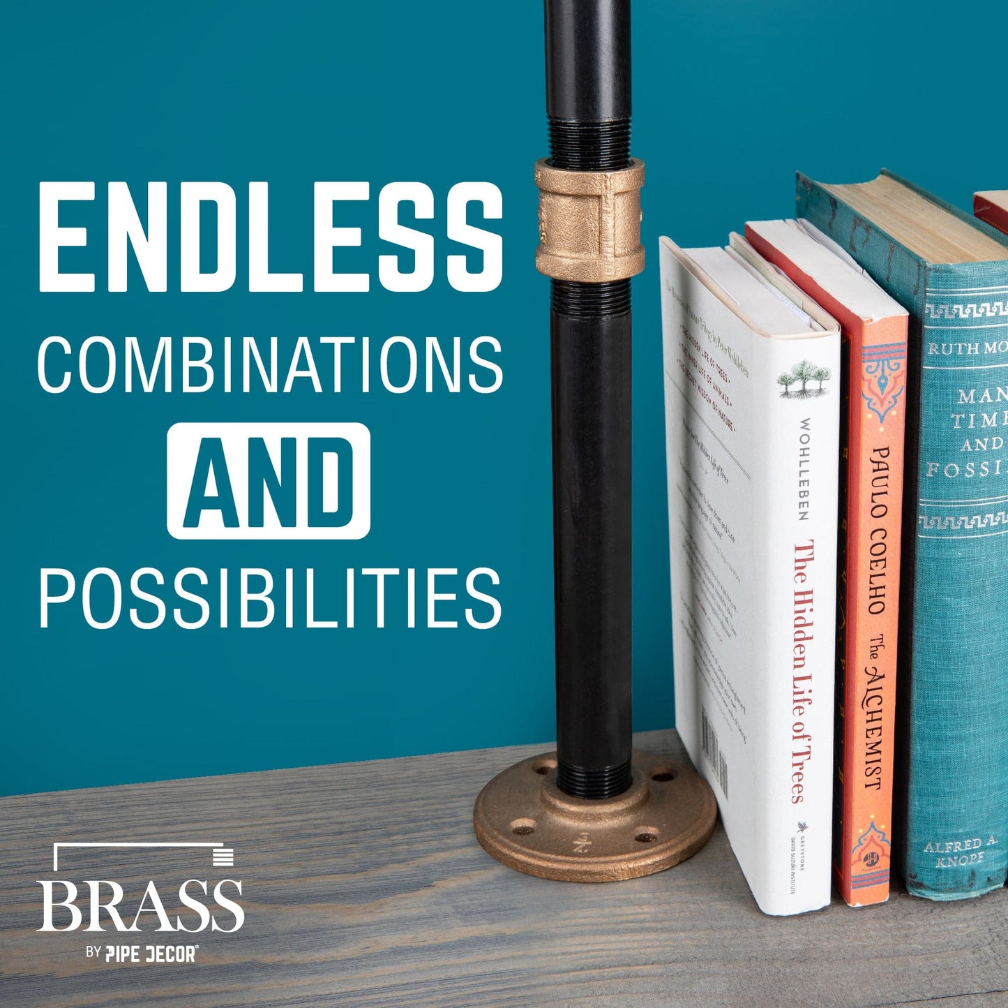 1/2 in. Red Brass Coupling