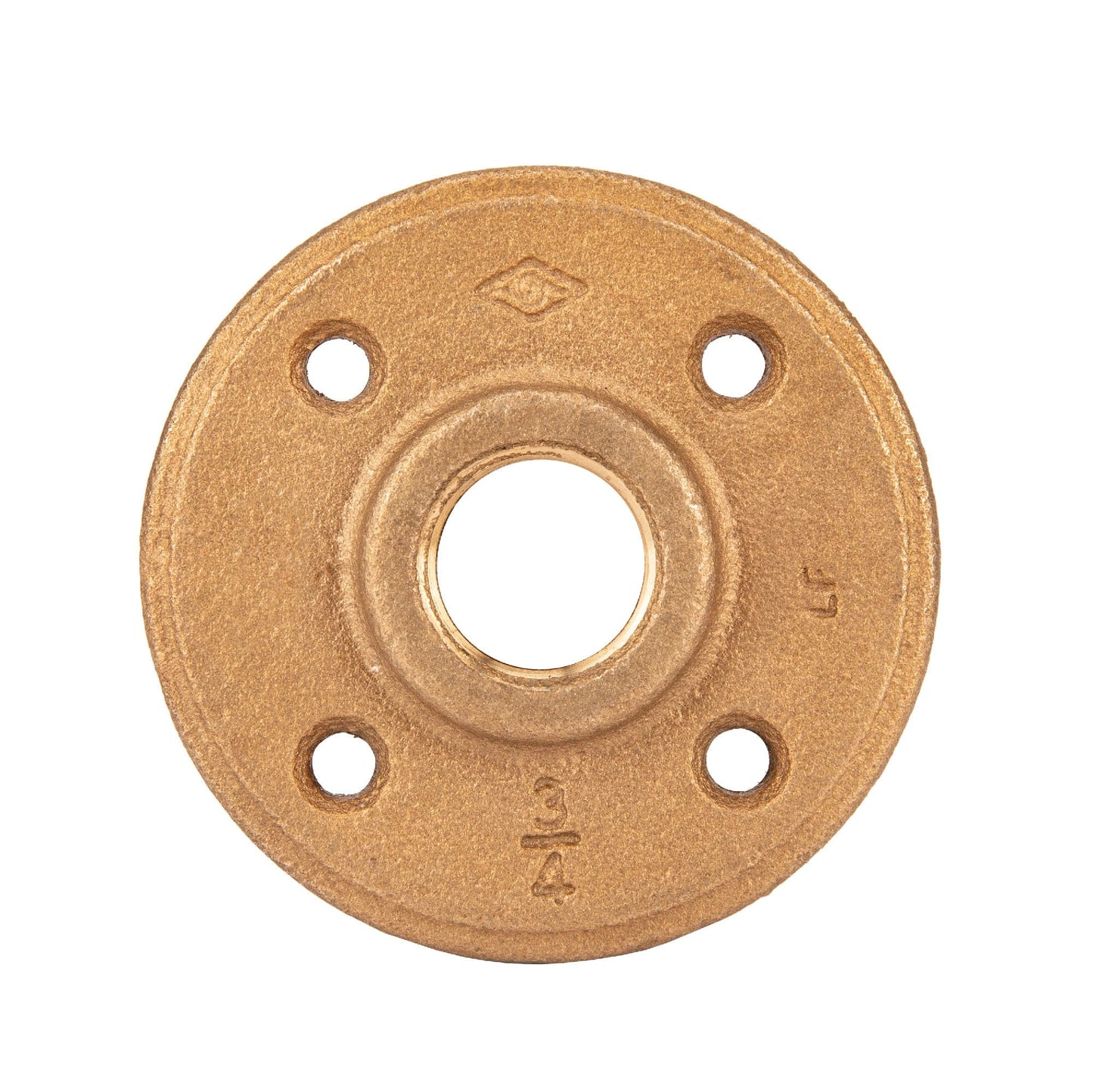 3/4 in. Red Brass Flange