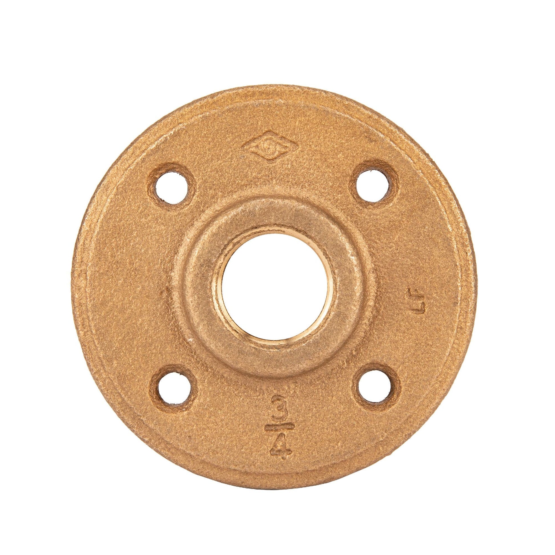 3/4 in. Red Brass Flange